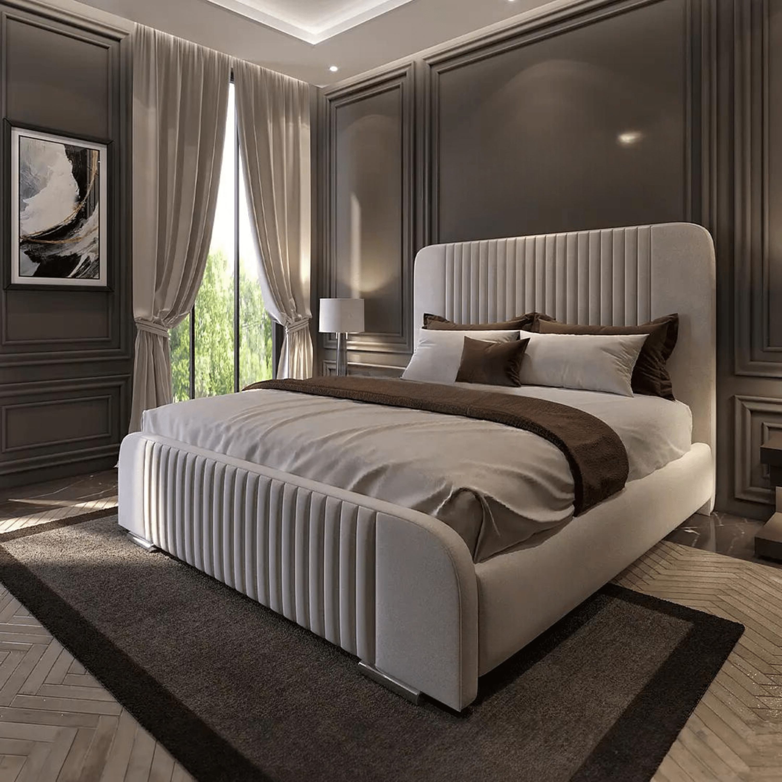 Fabric Upholstered Beds