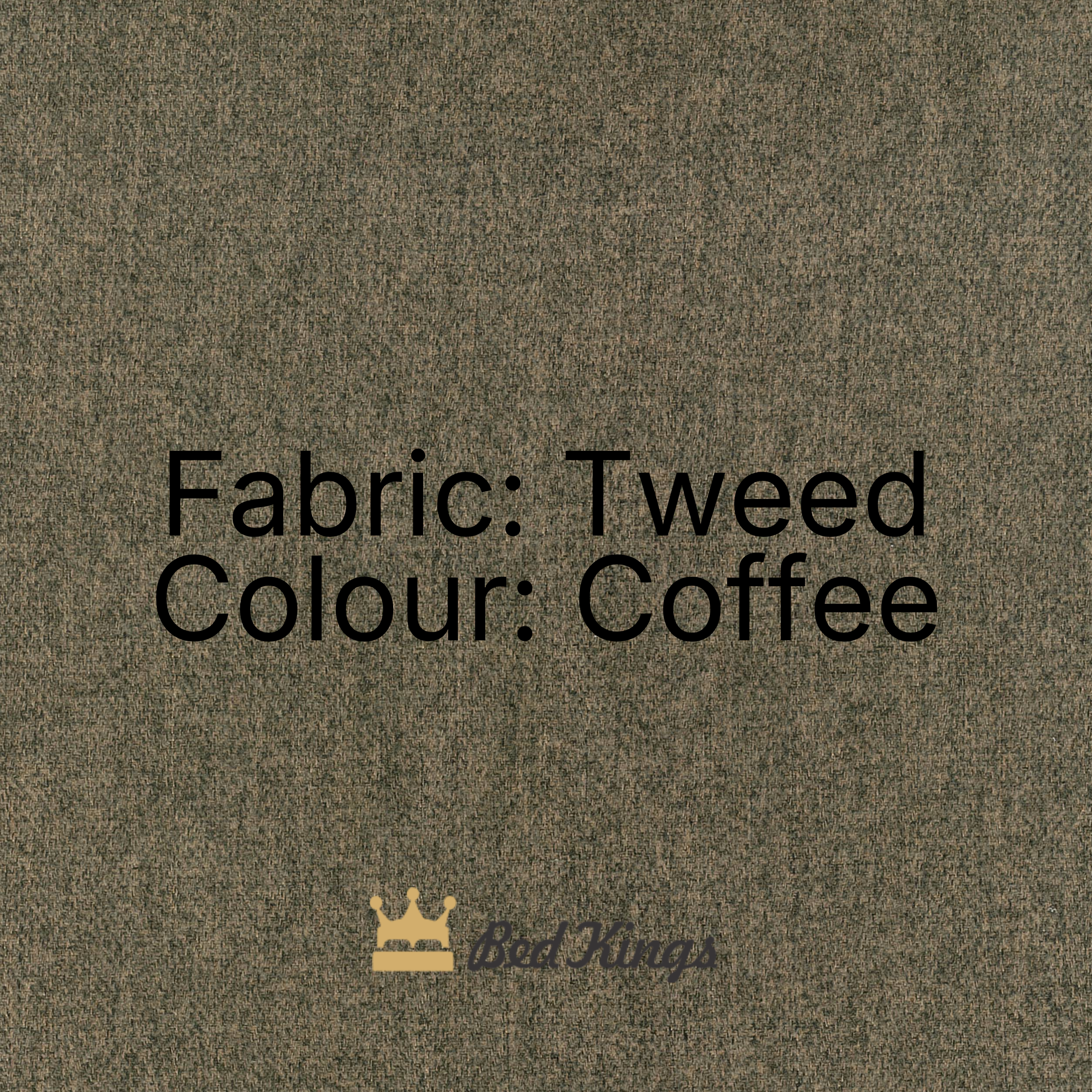 Tweed - Coffee (Fabric Swatch)