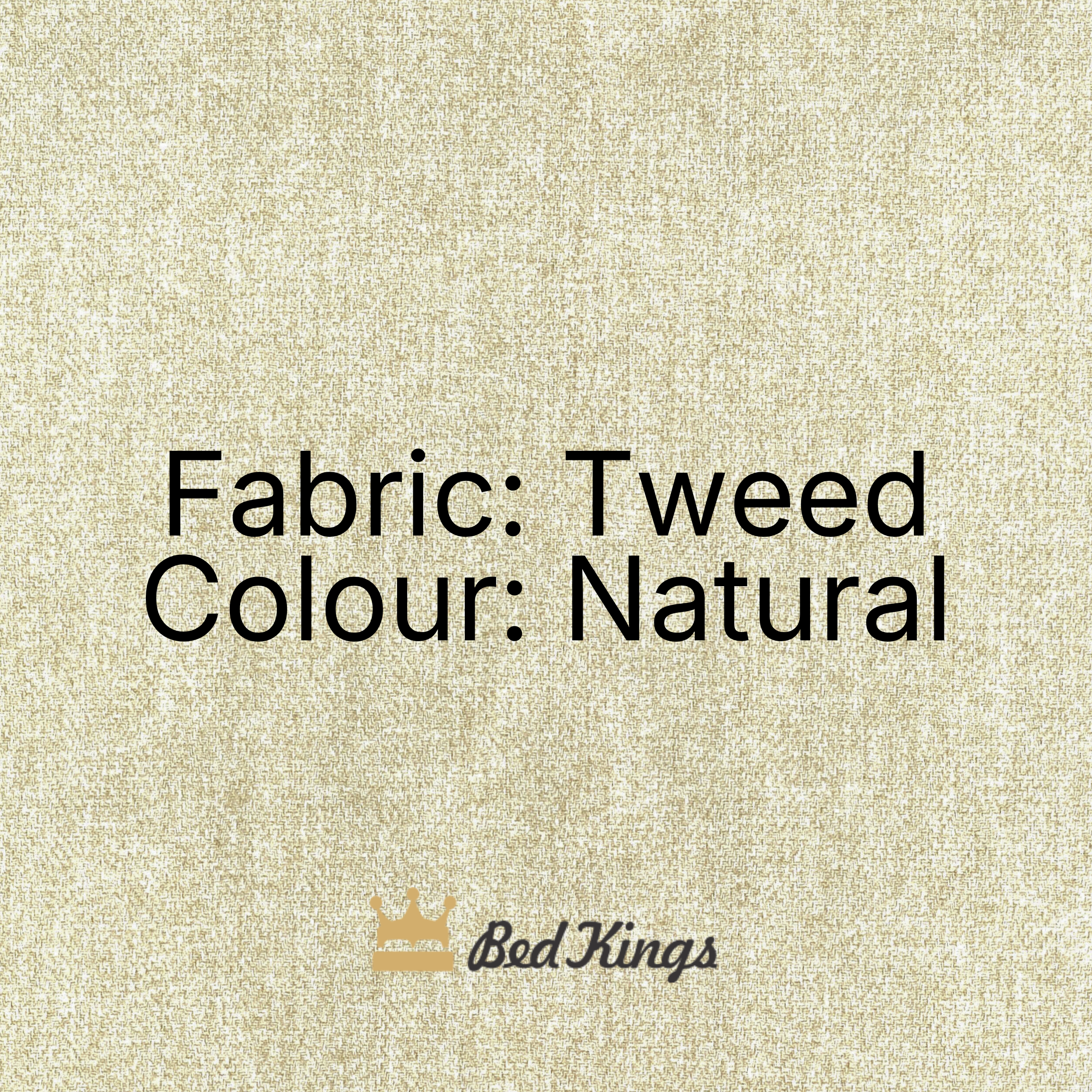 Tweed - Natural (Fabric Swatch)