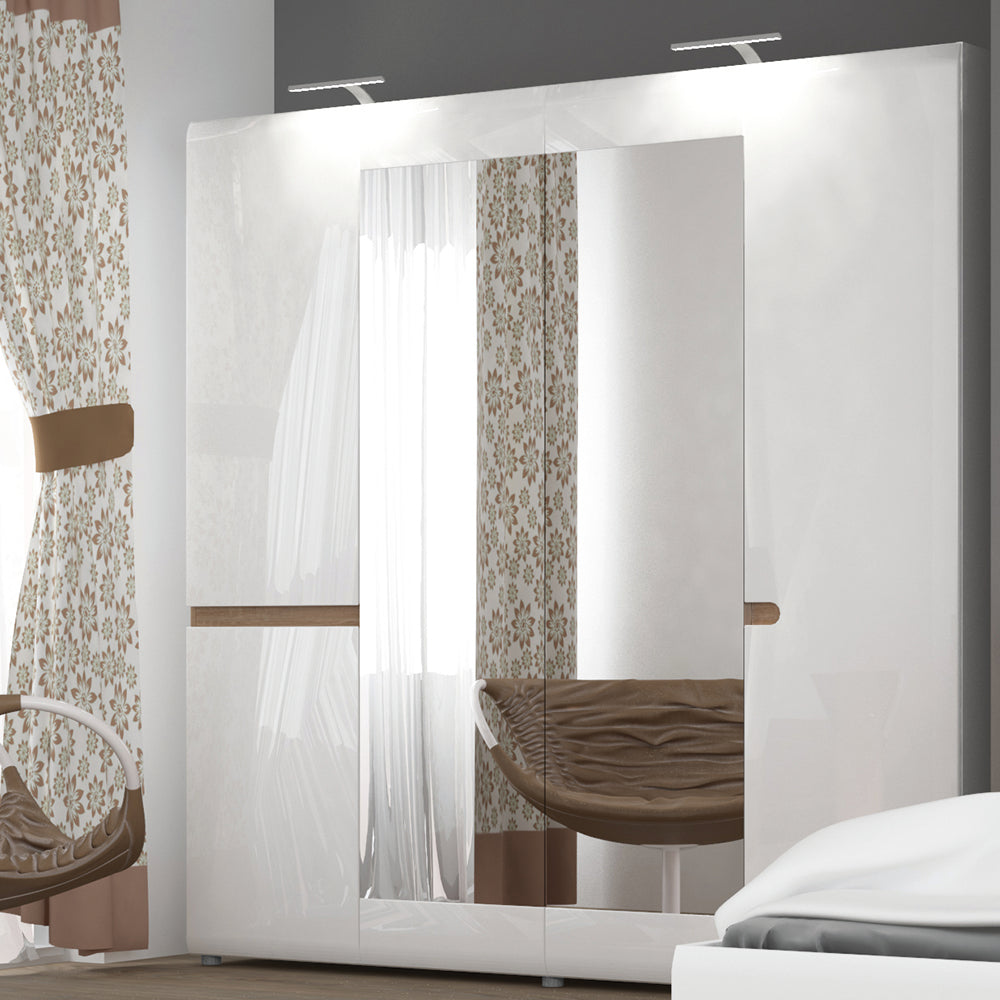 Cabinet Light Slim light fitting for wardrobes inc GB plug