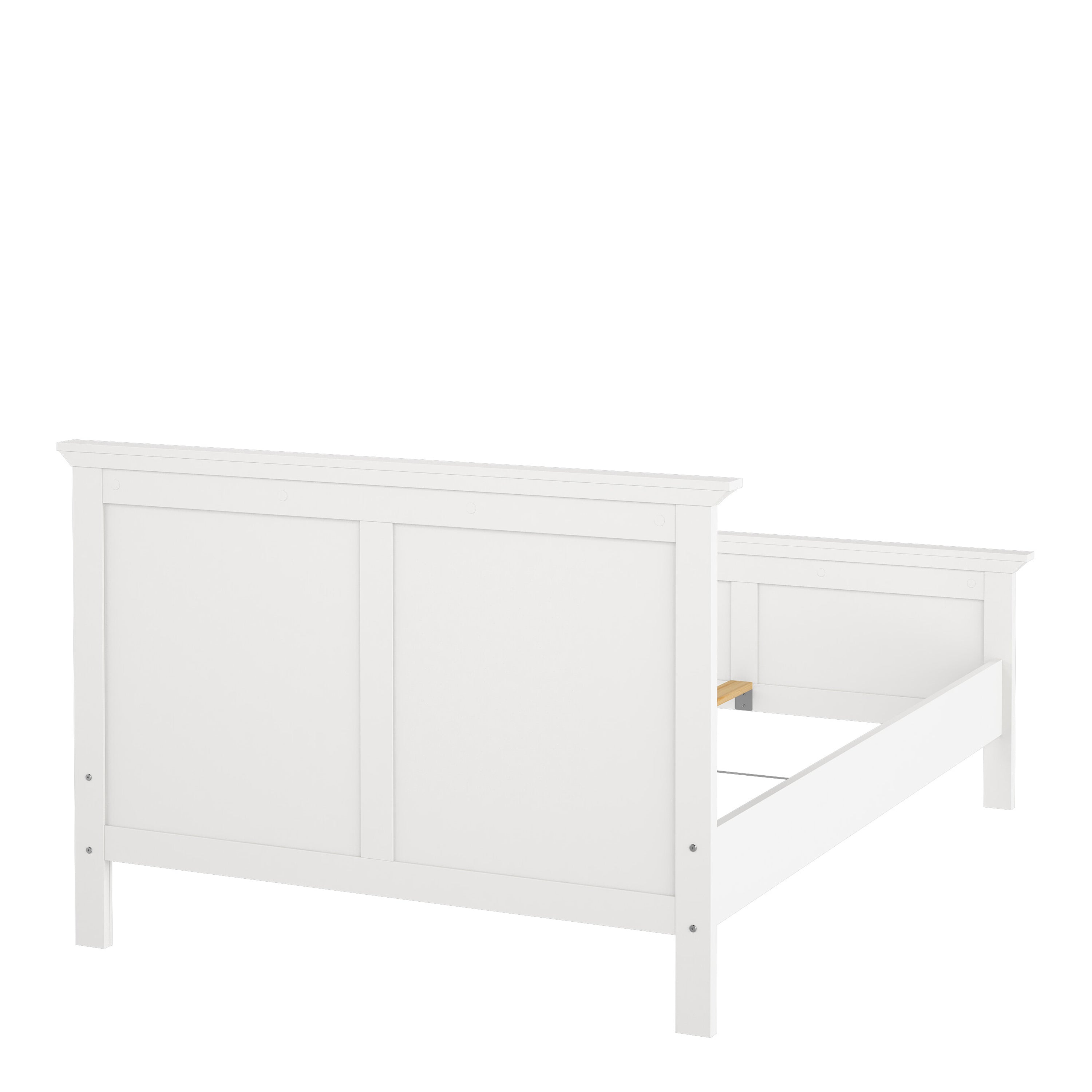 Paris Double Bed (140 x 200) in White