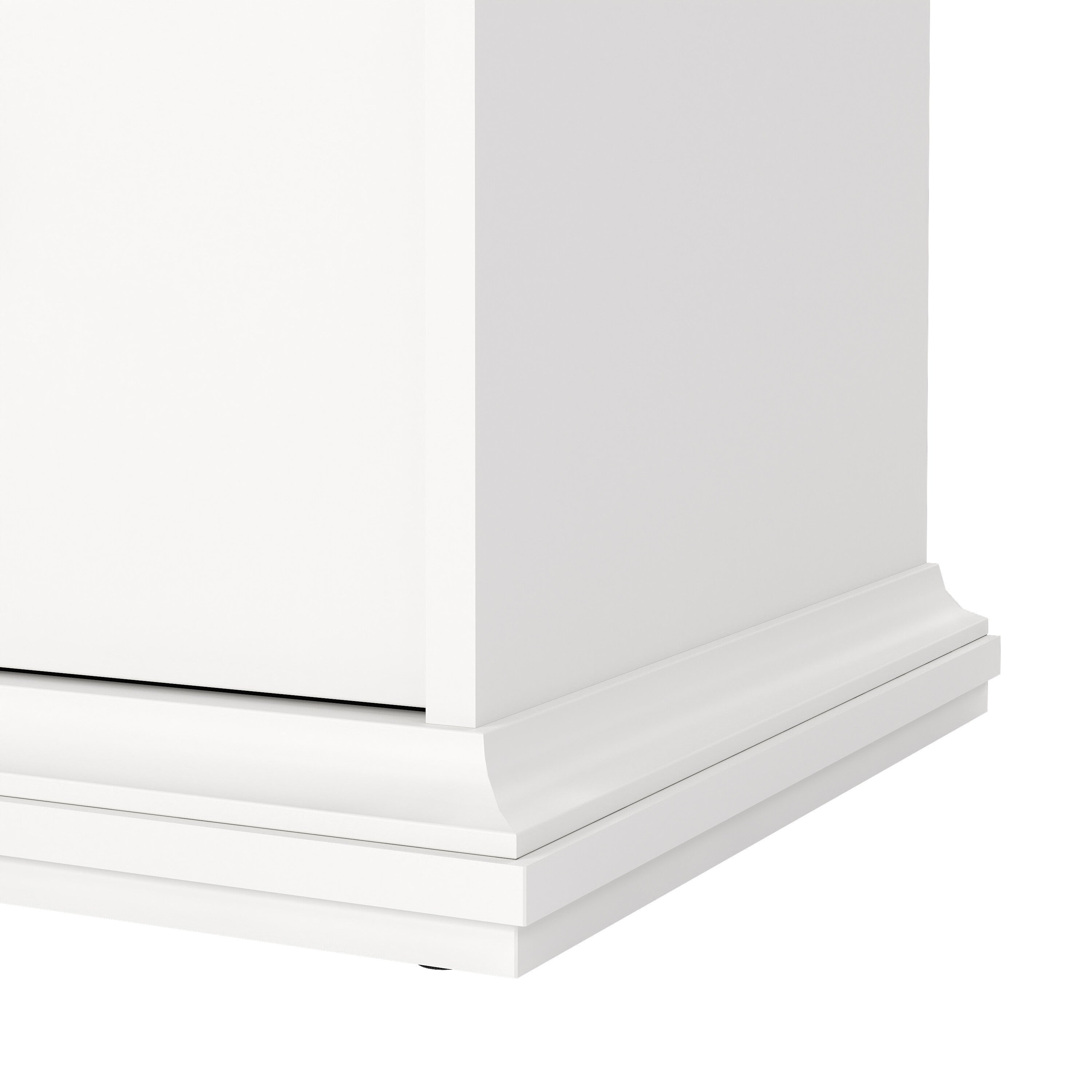 Paris Double Bed (140 x 200) in White