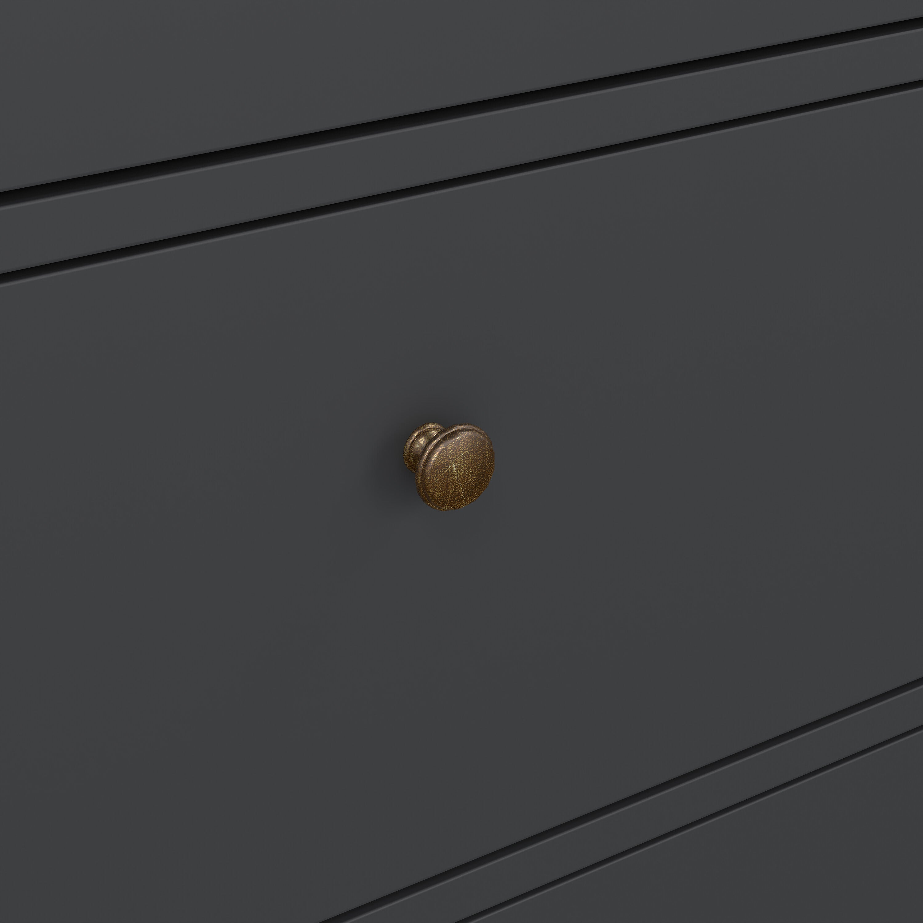 Paris Nightstand 1 Door + 1 Drawer in Matt Grey