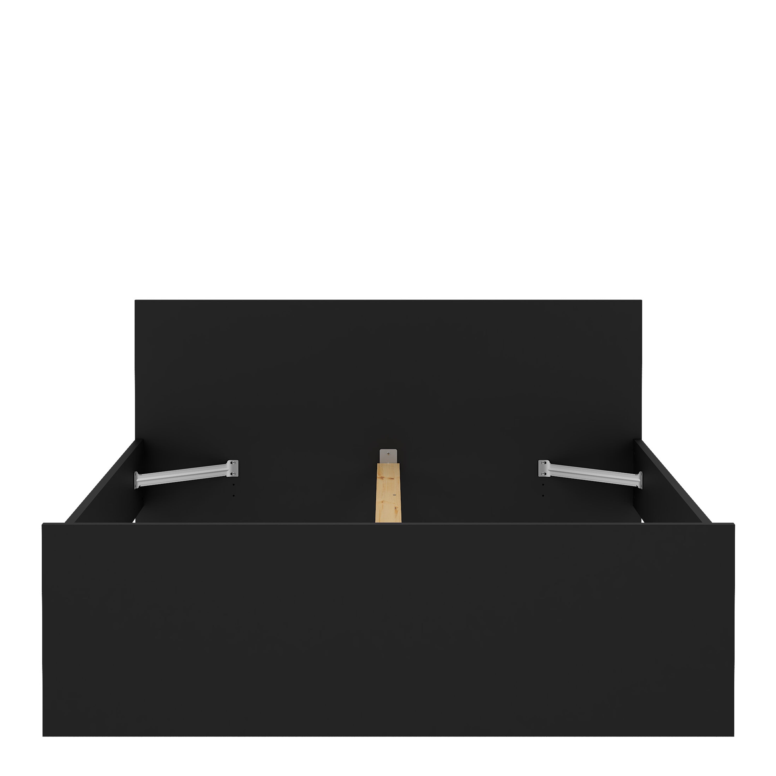 Naia Double Bed 4ft6 (140 x 190) in Black Matt