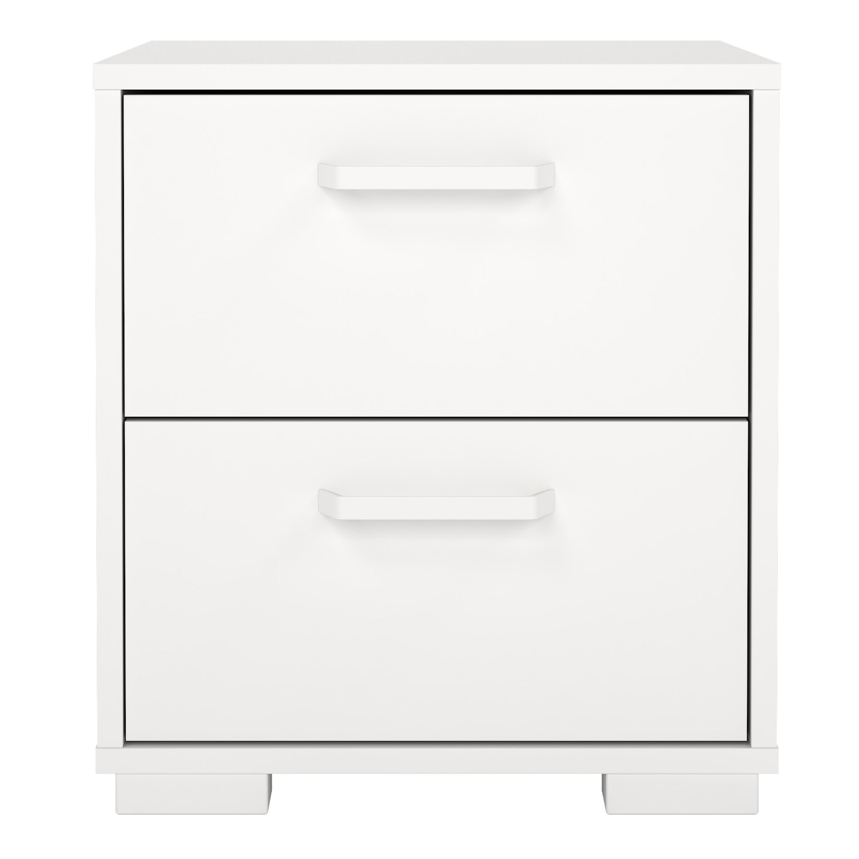Sofia Nightstand 2 drawers White