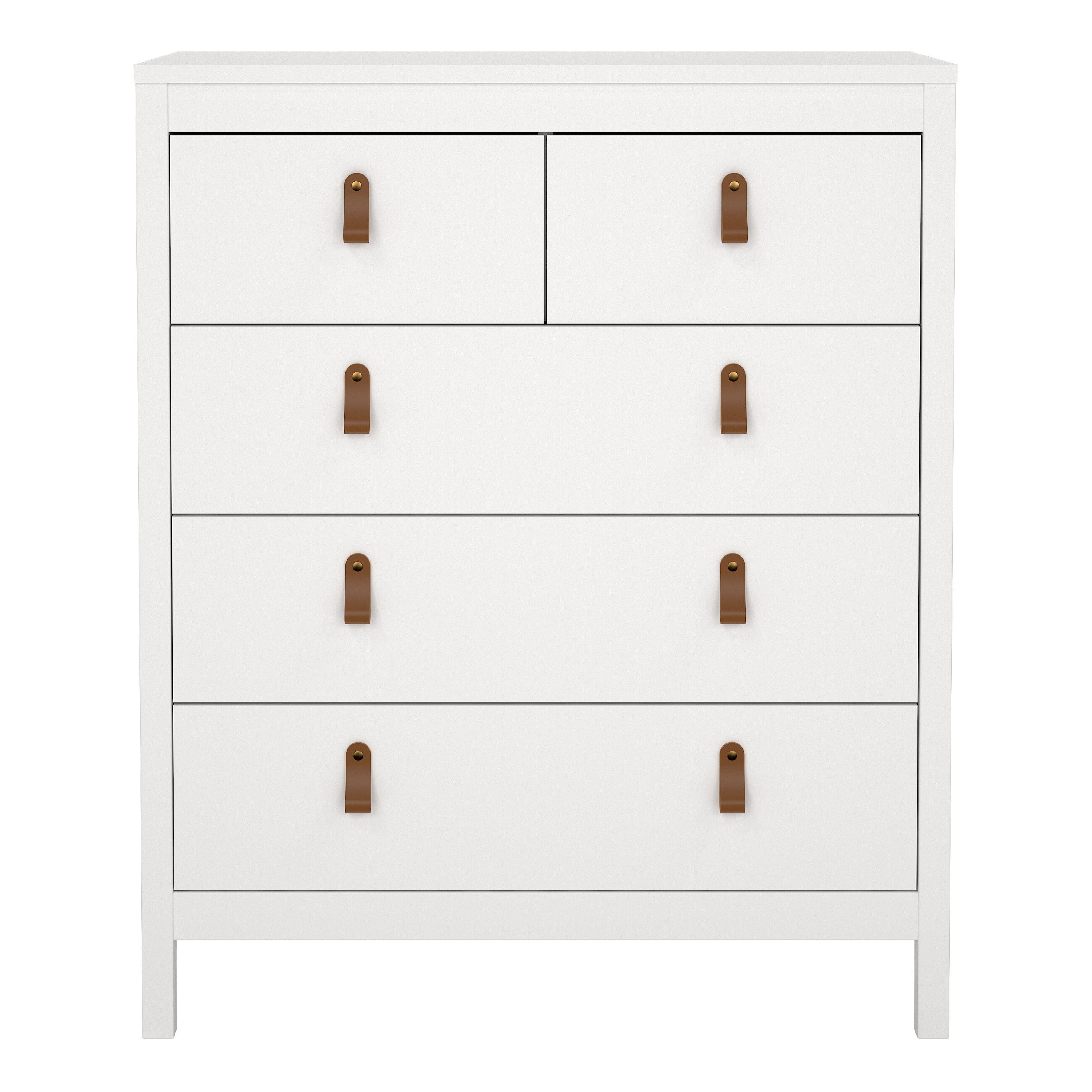 Barcelona Chest 3+2 Drawers in White