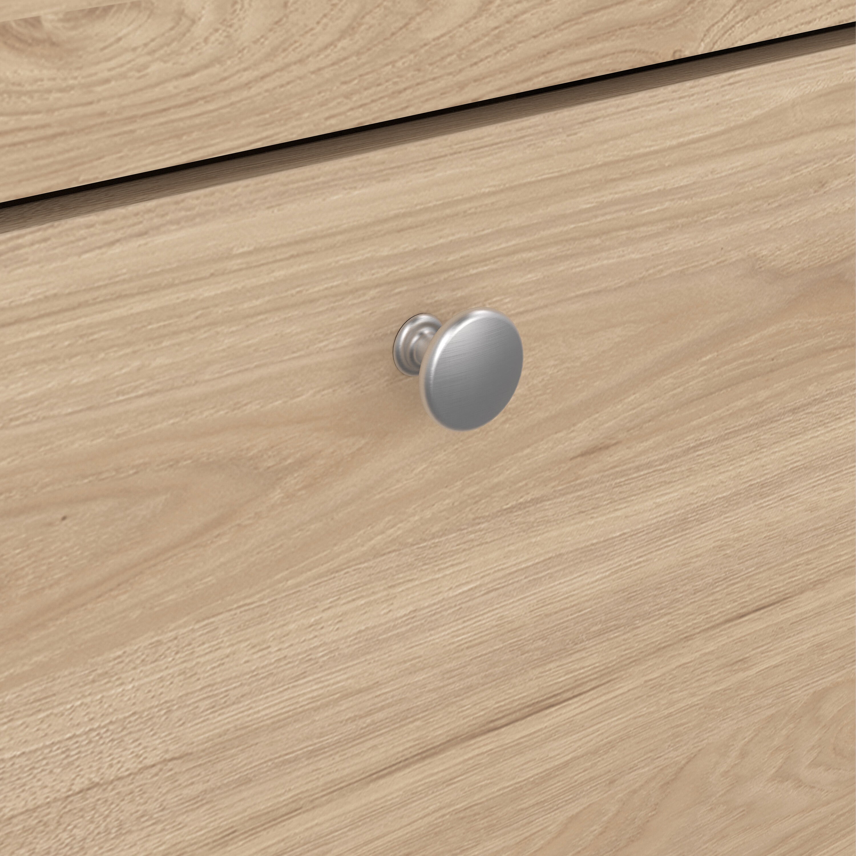 Madrid Shoe Cabinet 2 Flap Doors in Jackson Hickory Oak