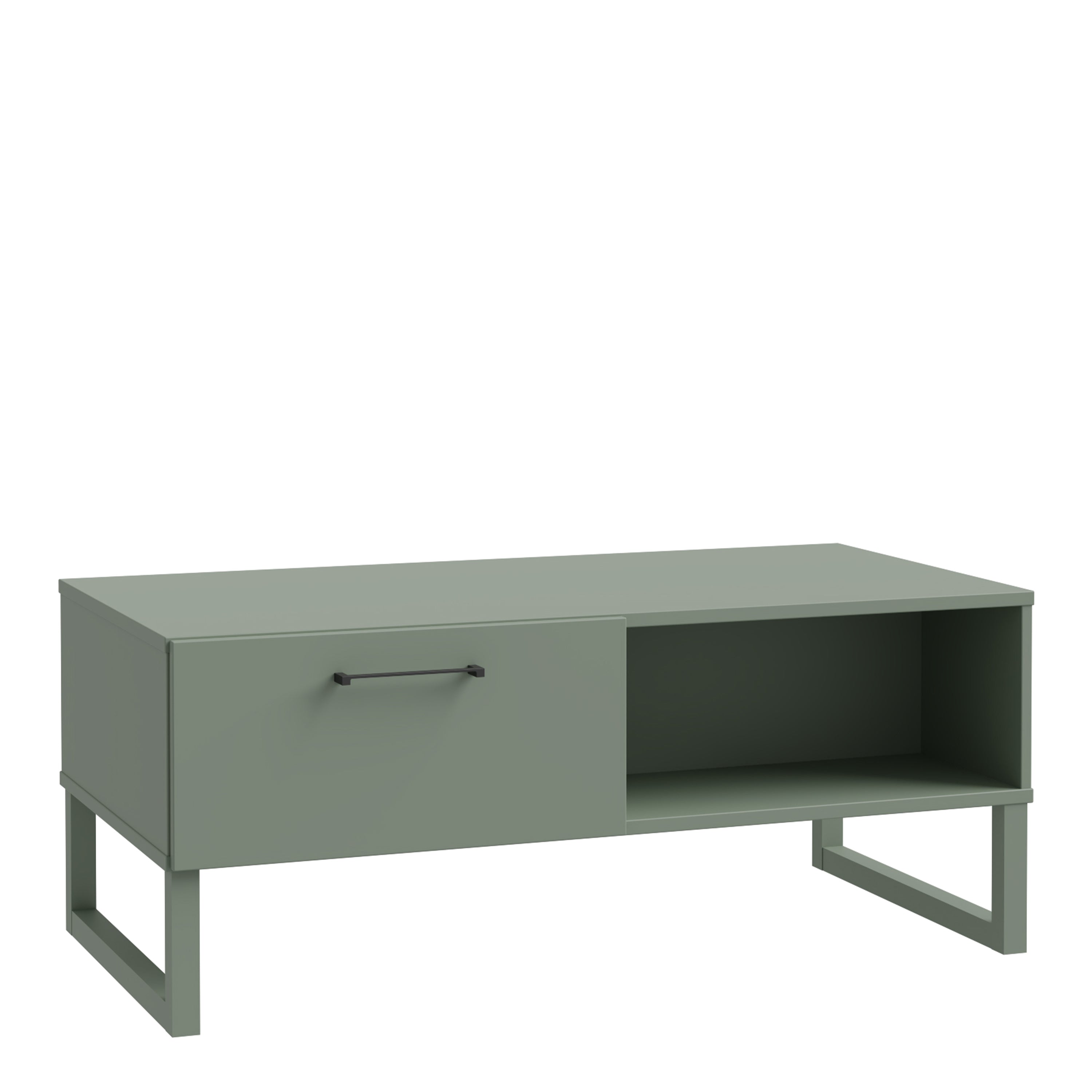 Sali 1 Drawer Coffee Table in Sage Green