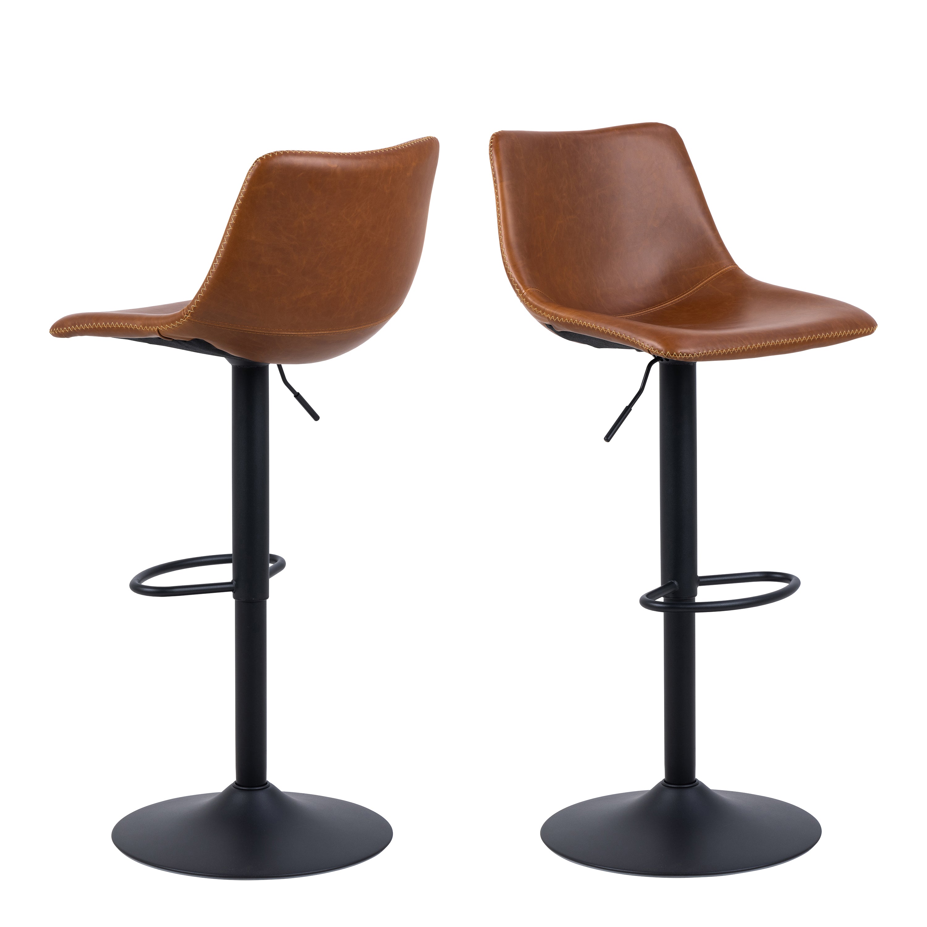 I_Oregon Bar Stool in Brown, One supplied