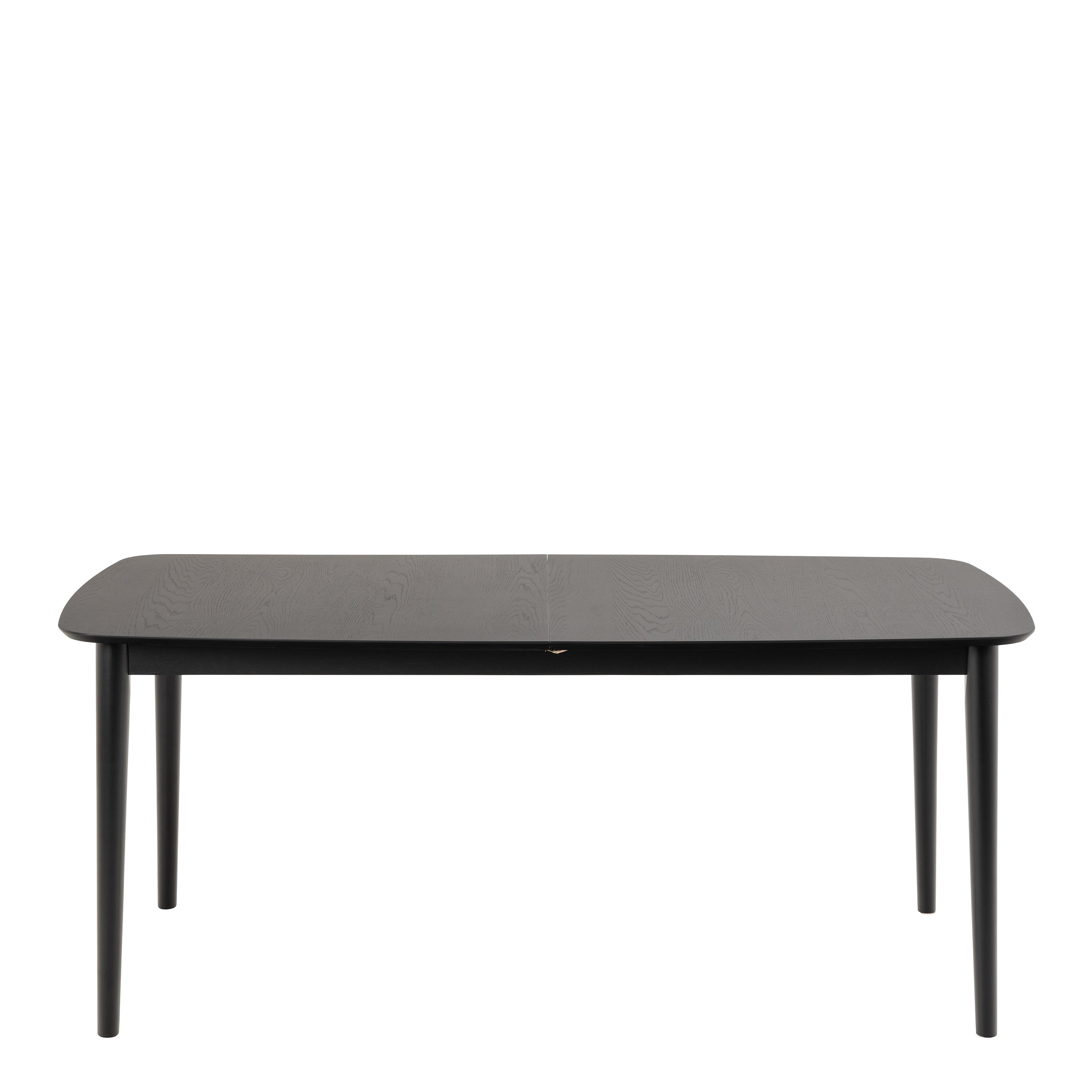 Montreux Rectangular Extending Dining Table in Black 180-219 cm
