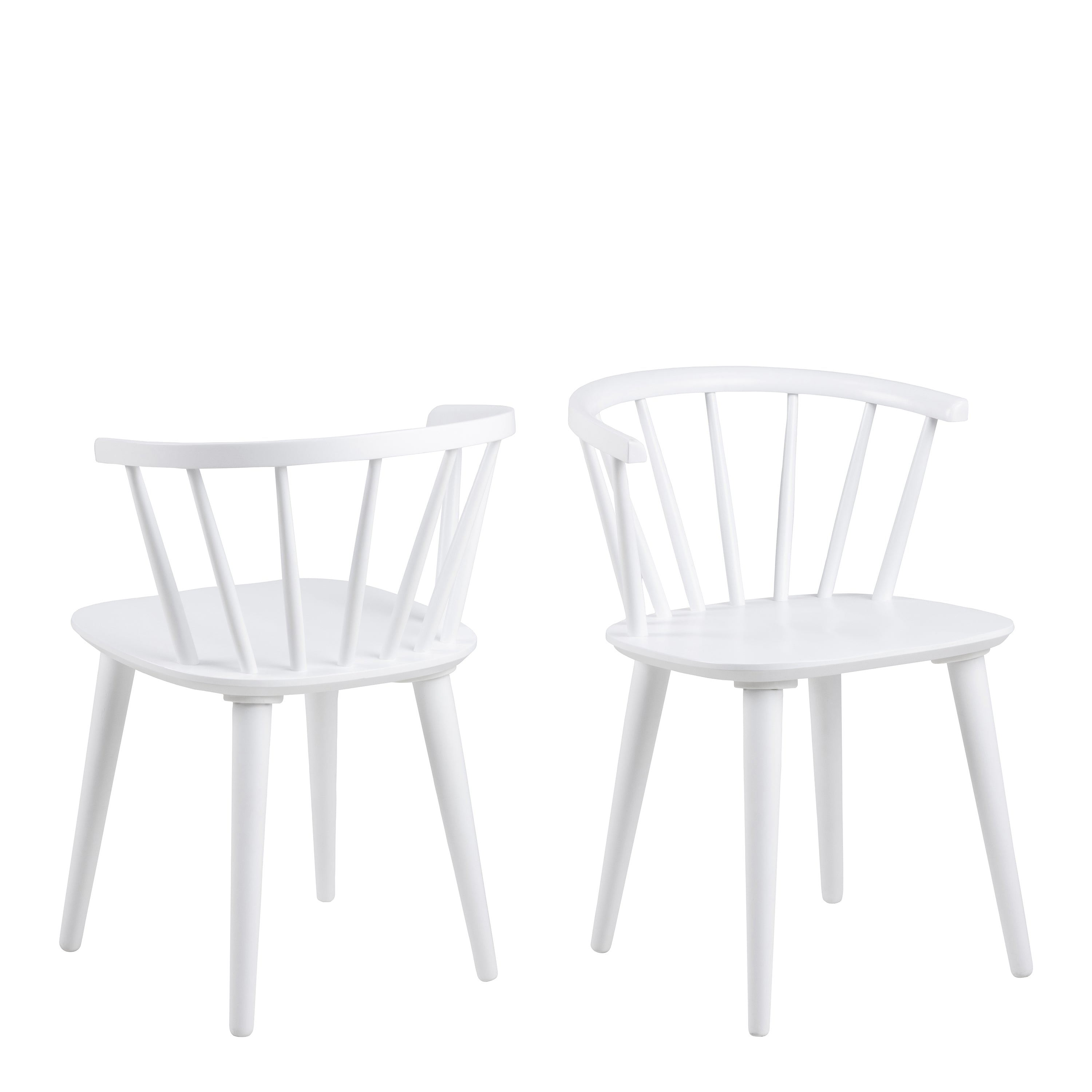 Ida Dining Chair in White Set of 2