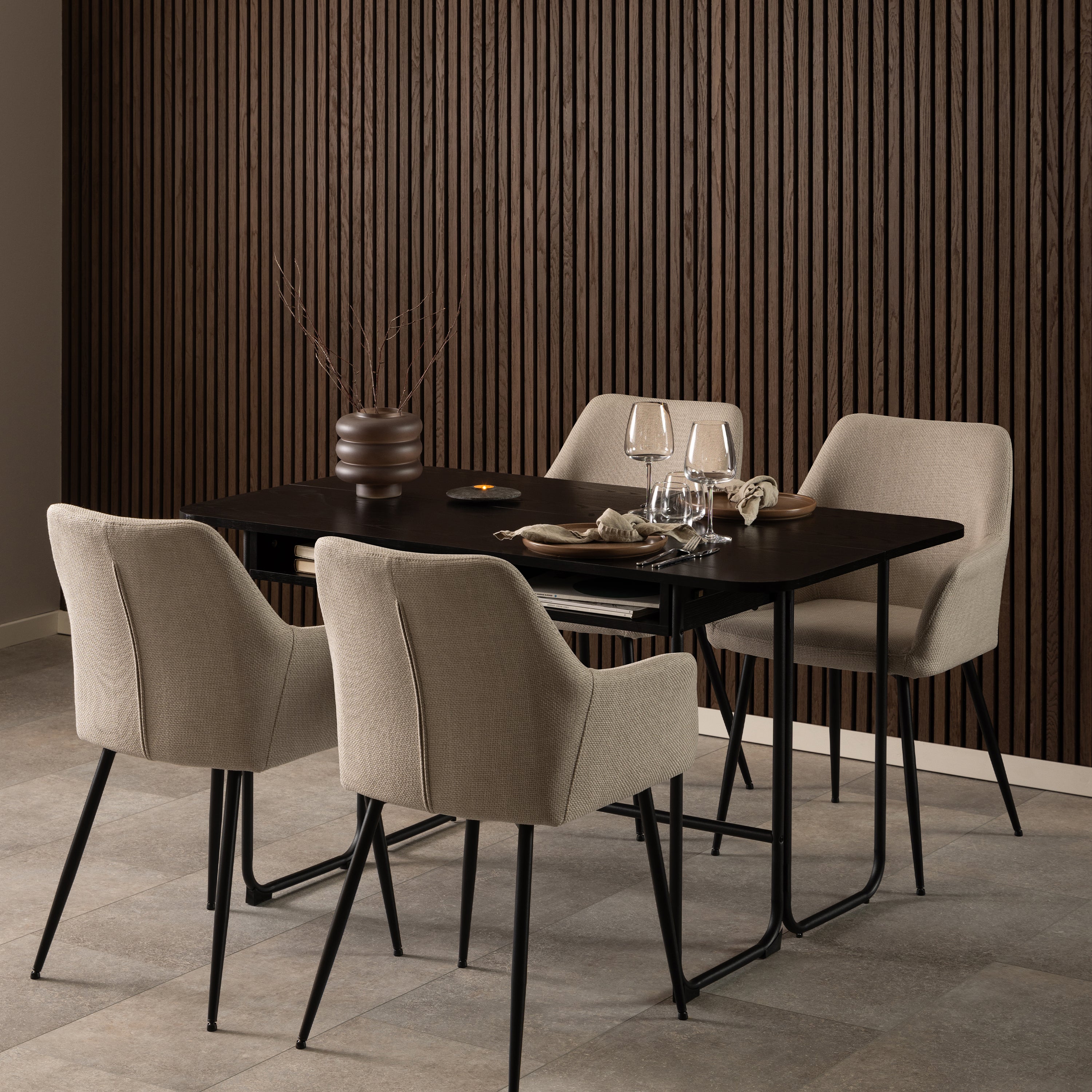 Darlington Dining Table in Black