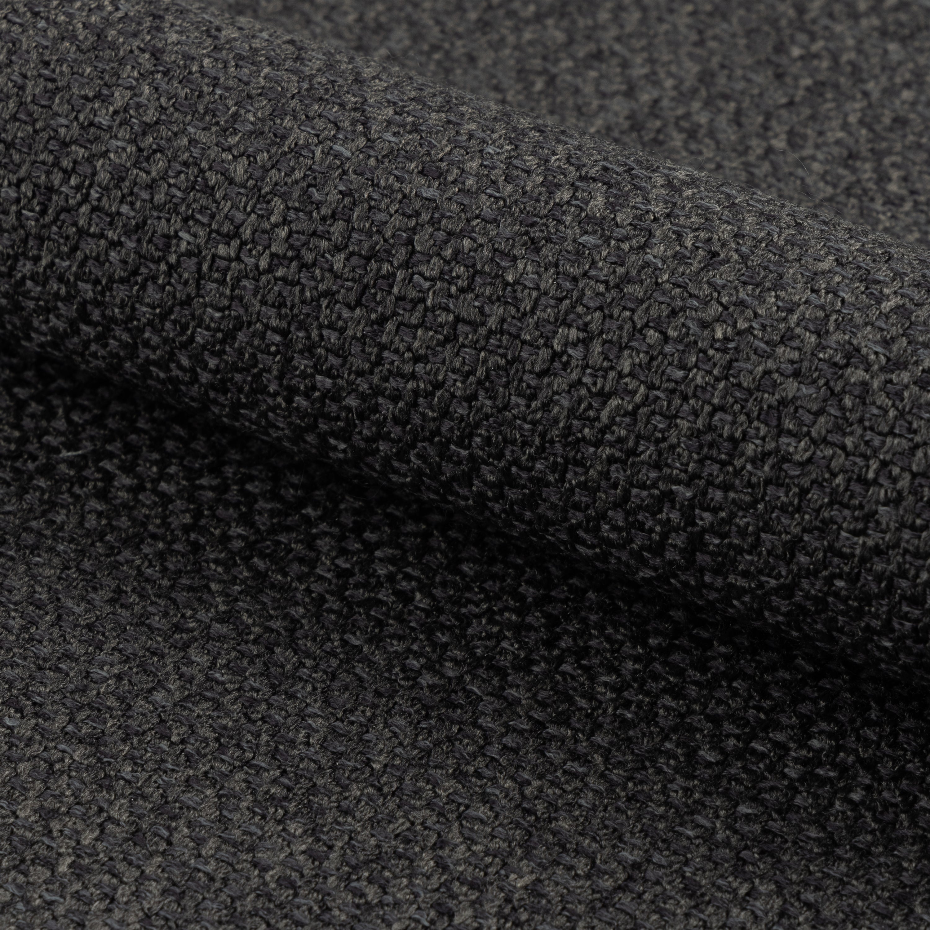 Darlene Dining Chair with Armrest and Swivel Function in Black