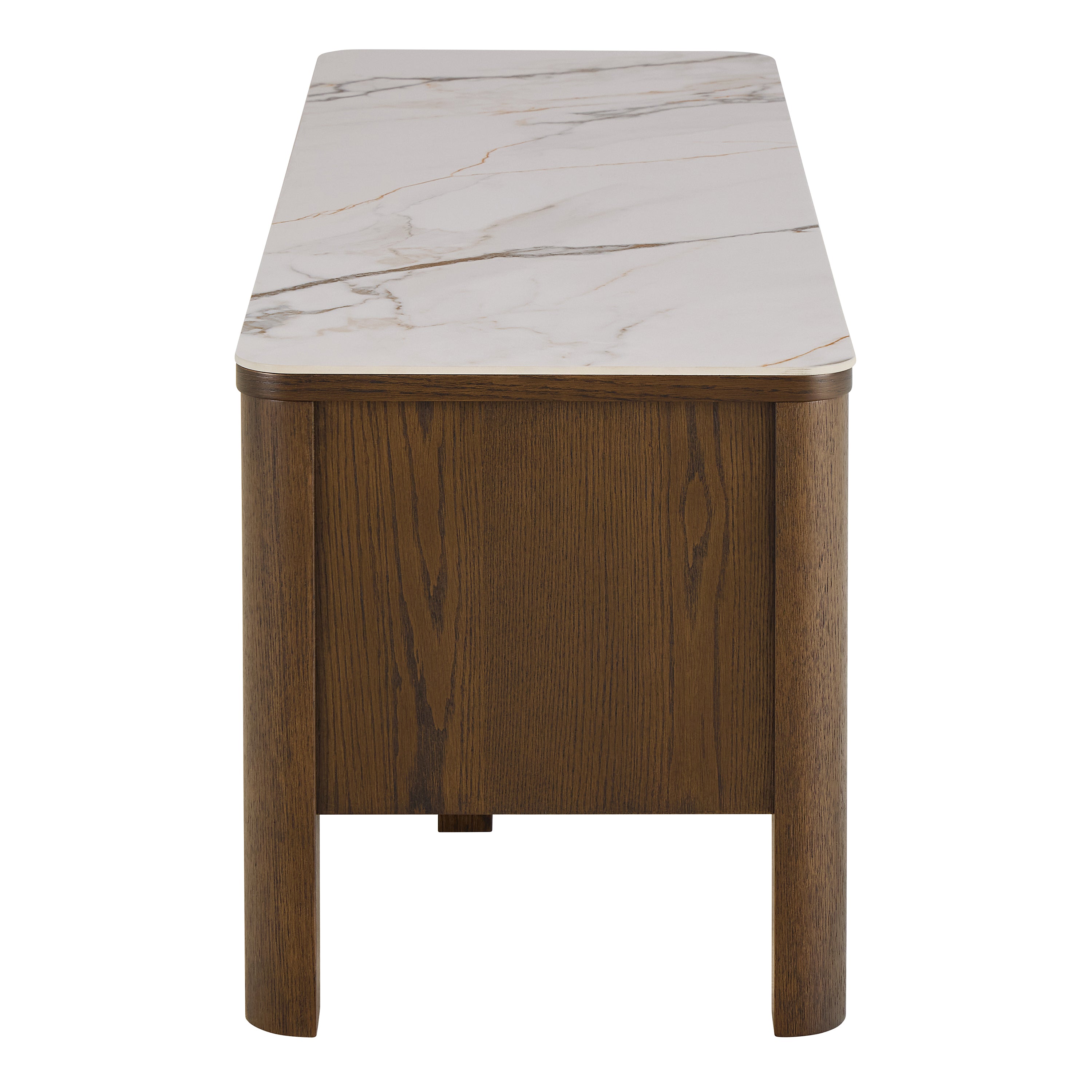 Southampton TV Unit 2 Doors 1 Shelf in Ceramic Cream