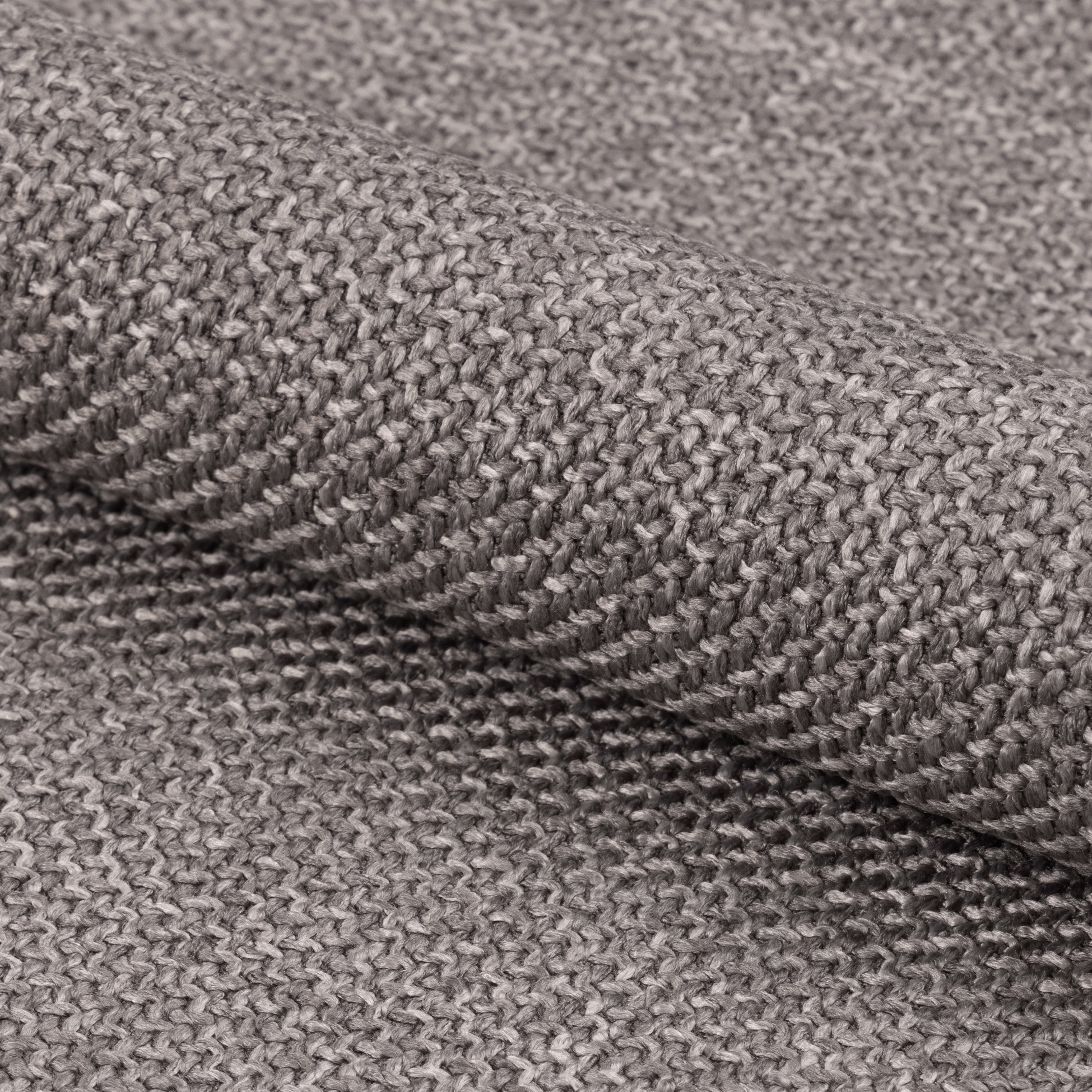 Omaha 3 Seater Sofa in Basel Light Grey Fabric