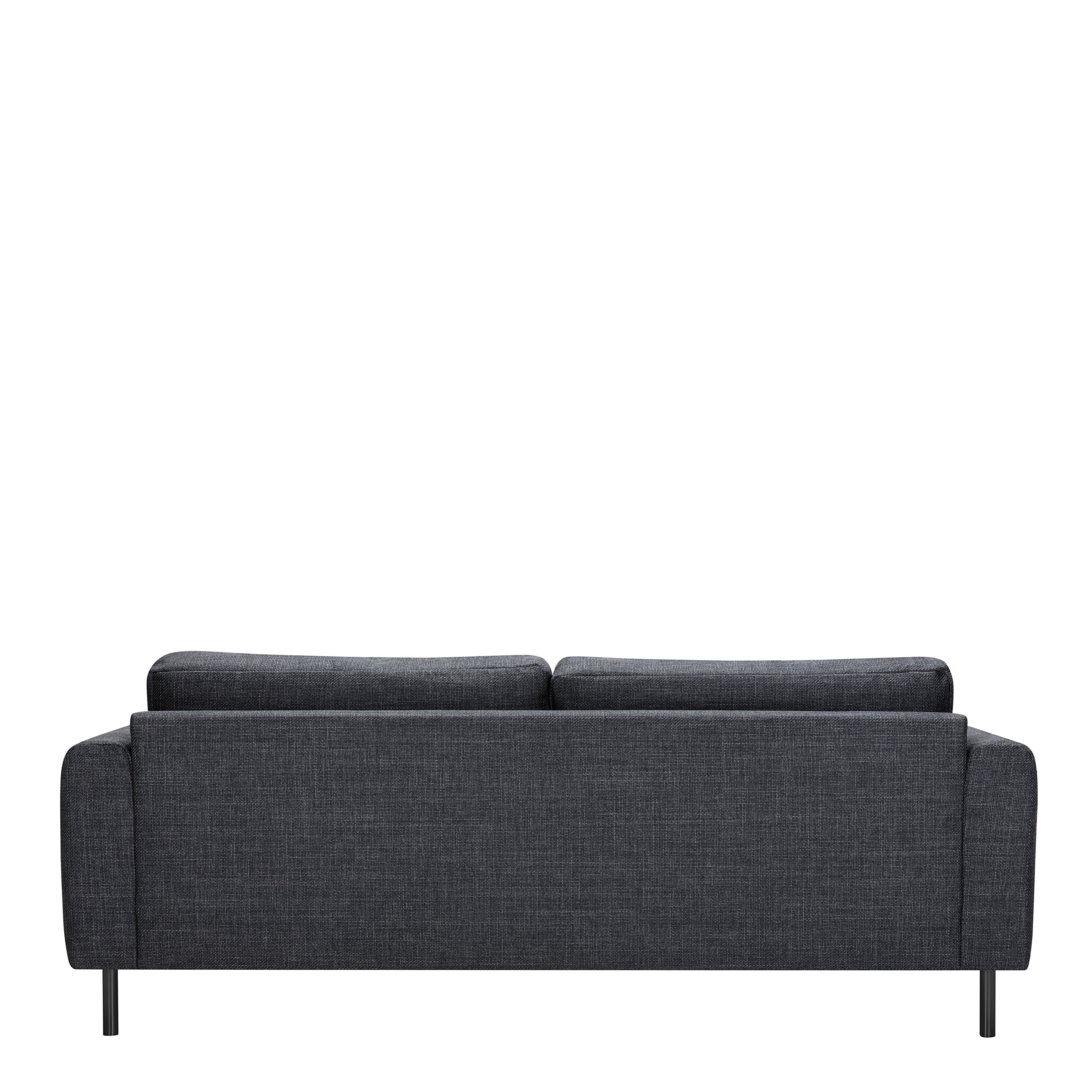 Omaha 2 + 3 Seater Sofa set in Basel Dark Grey Fabric