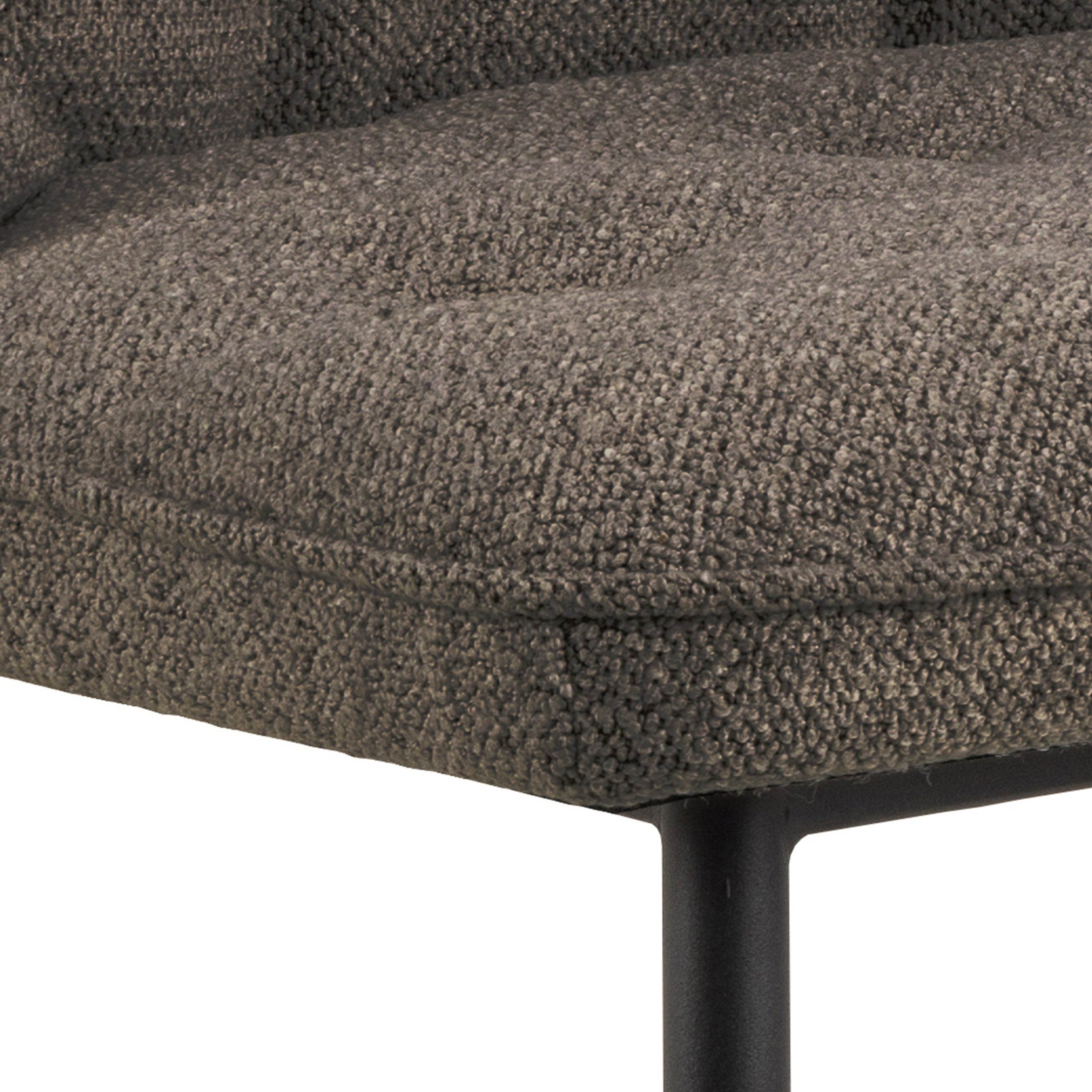 Wicklow Ceramic Dining Table Brown/Black 140x75cm Included 4 Brooke Dining Chairs in Taupe