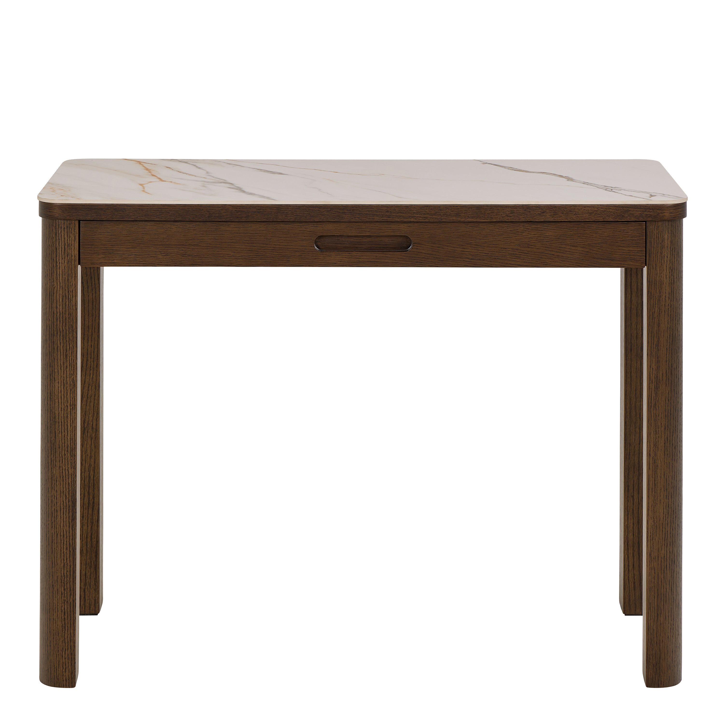 Southampton Console Table 1 Drawer in Cream Ceramic