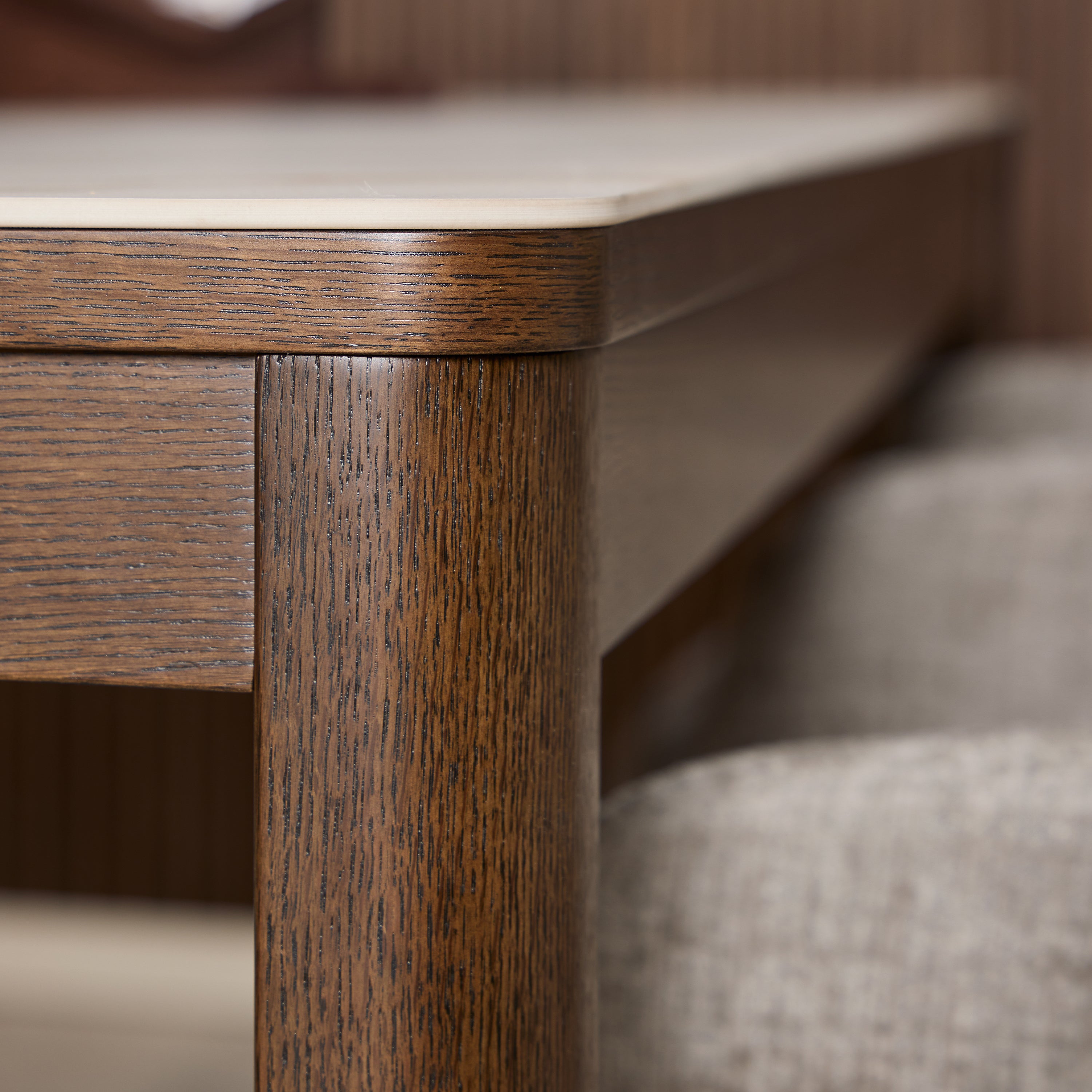 Southampton Dining Table in Cream Ceramic 180x75cm