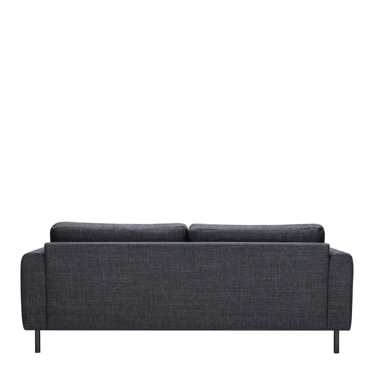 Omaha 3 Seater Sofa in Dark Grey Basel Fabric