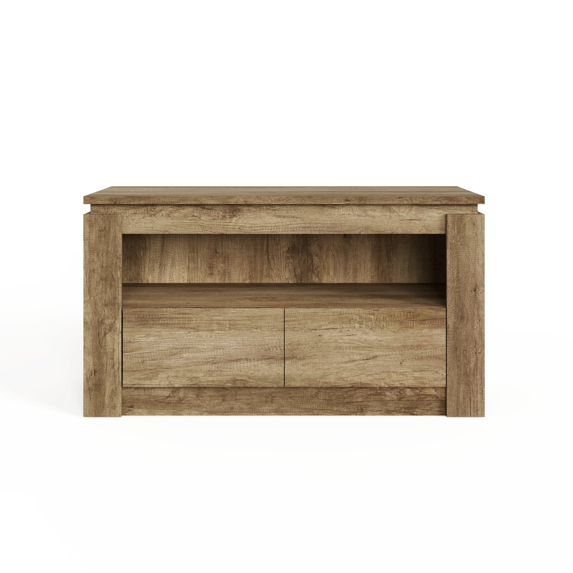 Canyon Oak 2 Drawer TV Unit