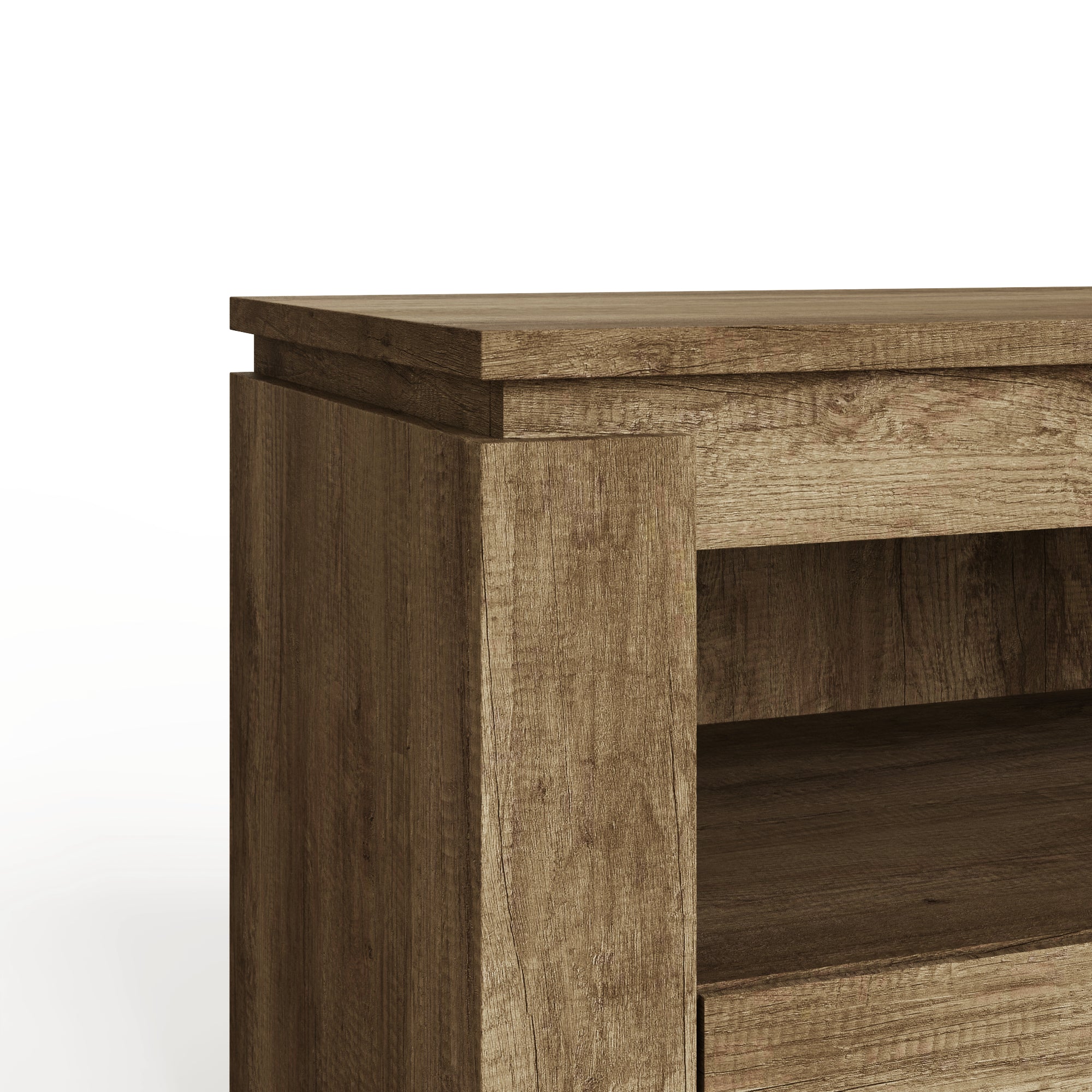 Canyon Oak 2 Drawer TV Unit