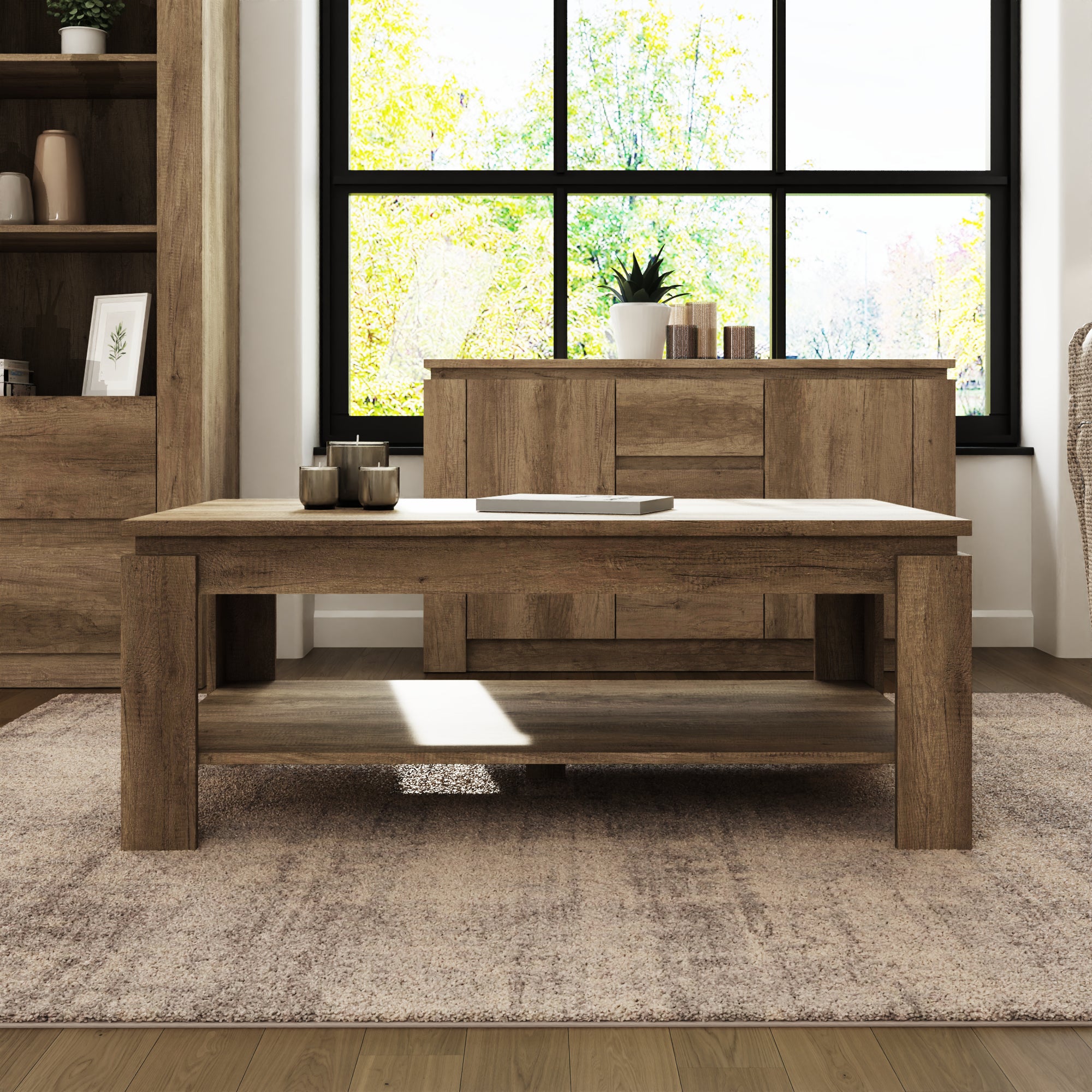 Canyon Oak Coffee Table