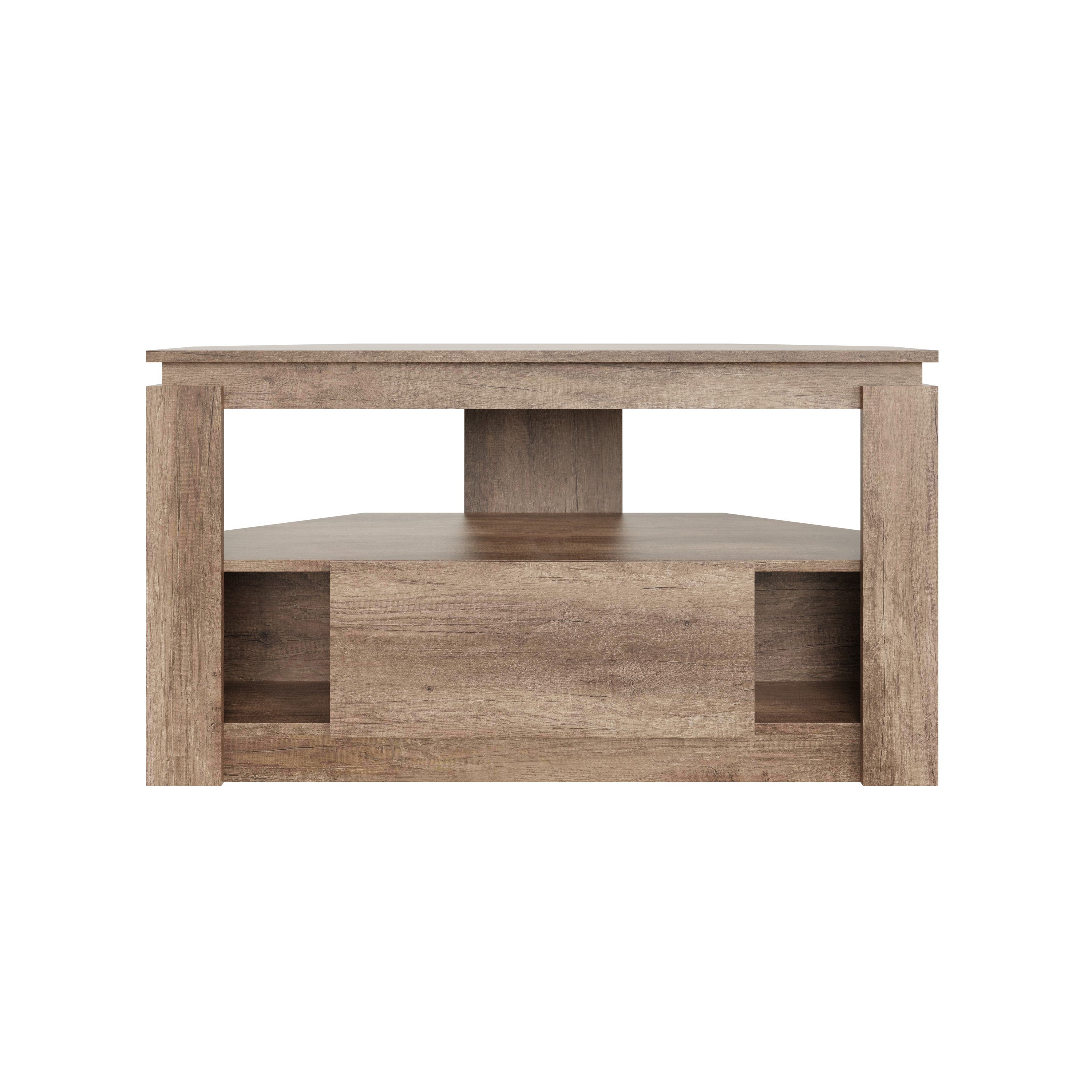 Canyon Oak Corner Tv Unit