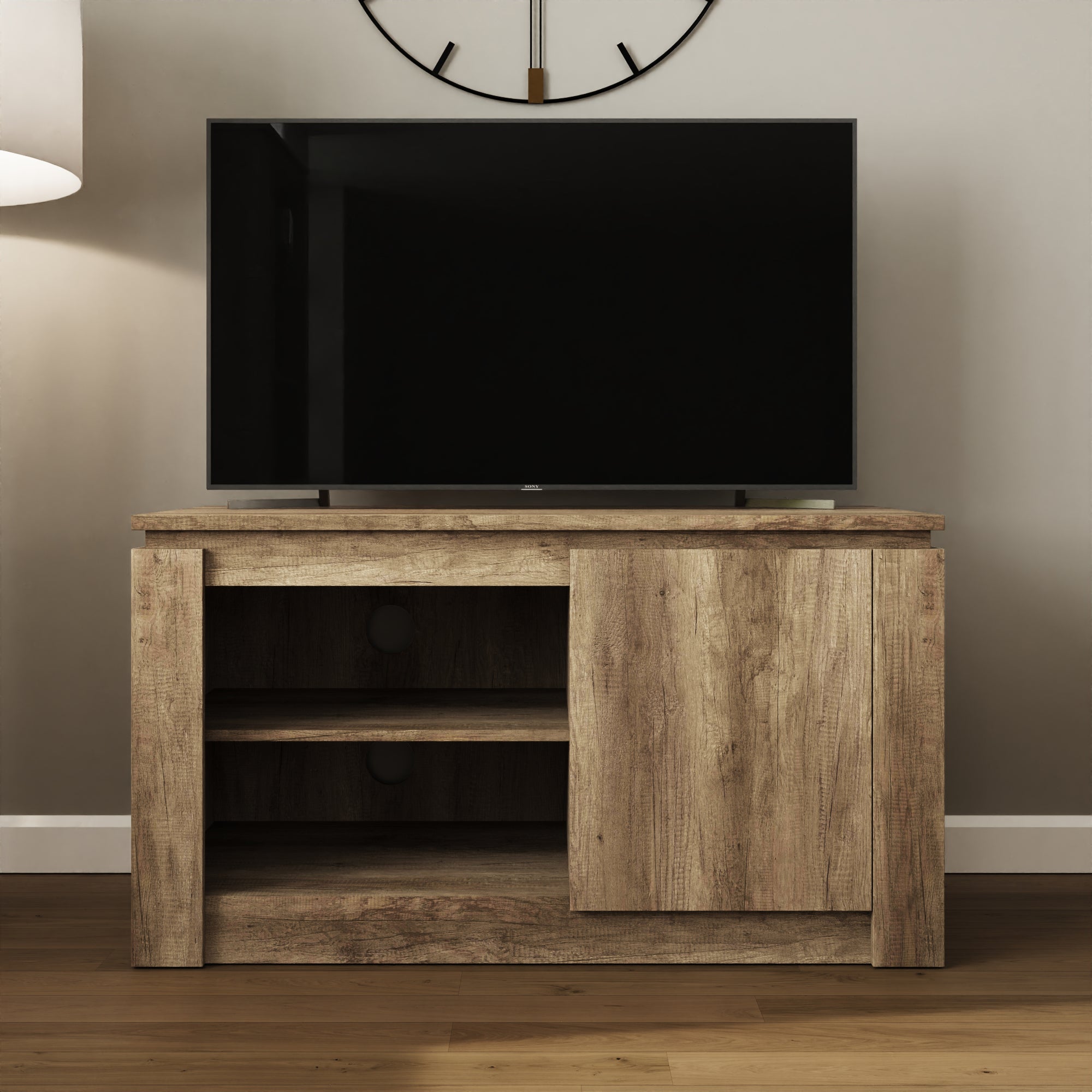 Canyon Oak Compact TV Unit