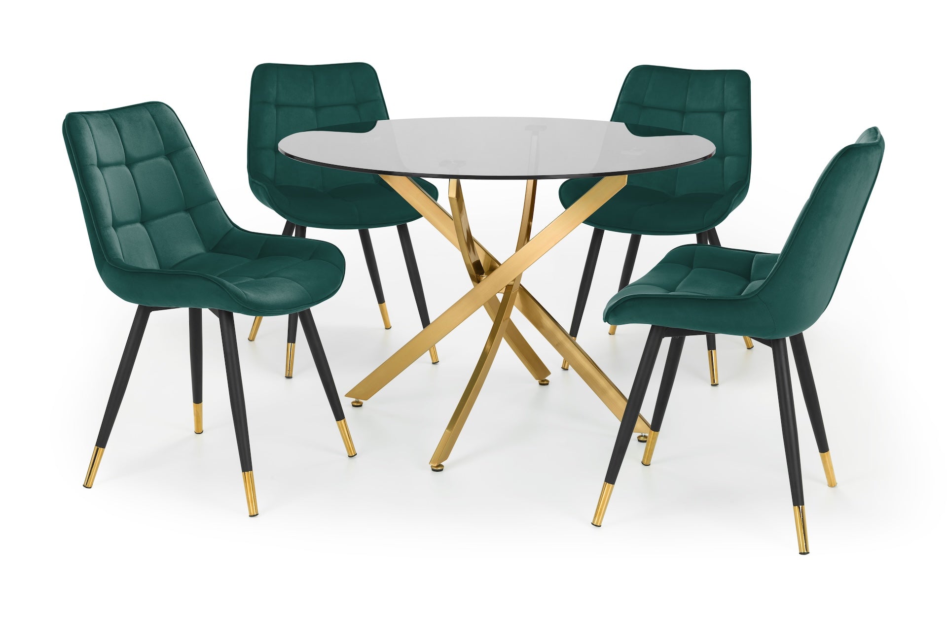 Hadid Dining Chairs - Green (Set Of 2)
