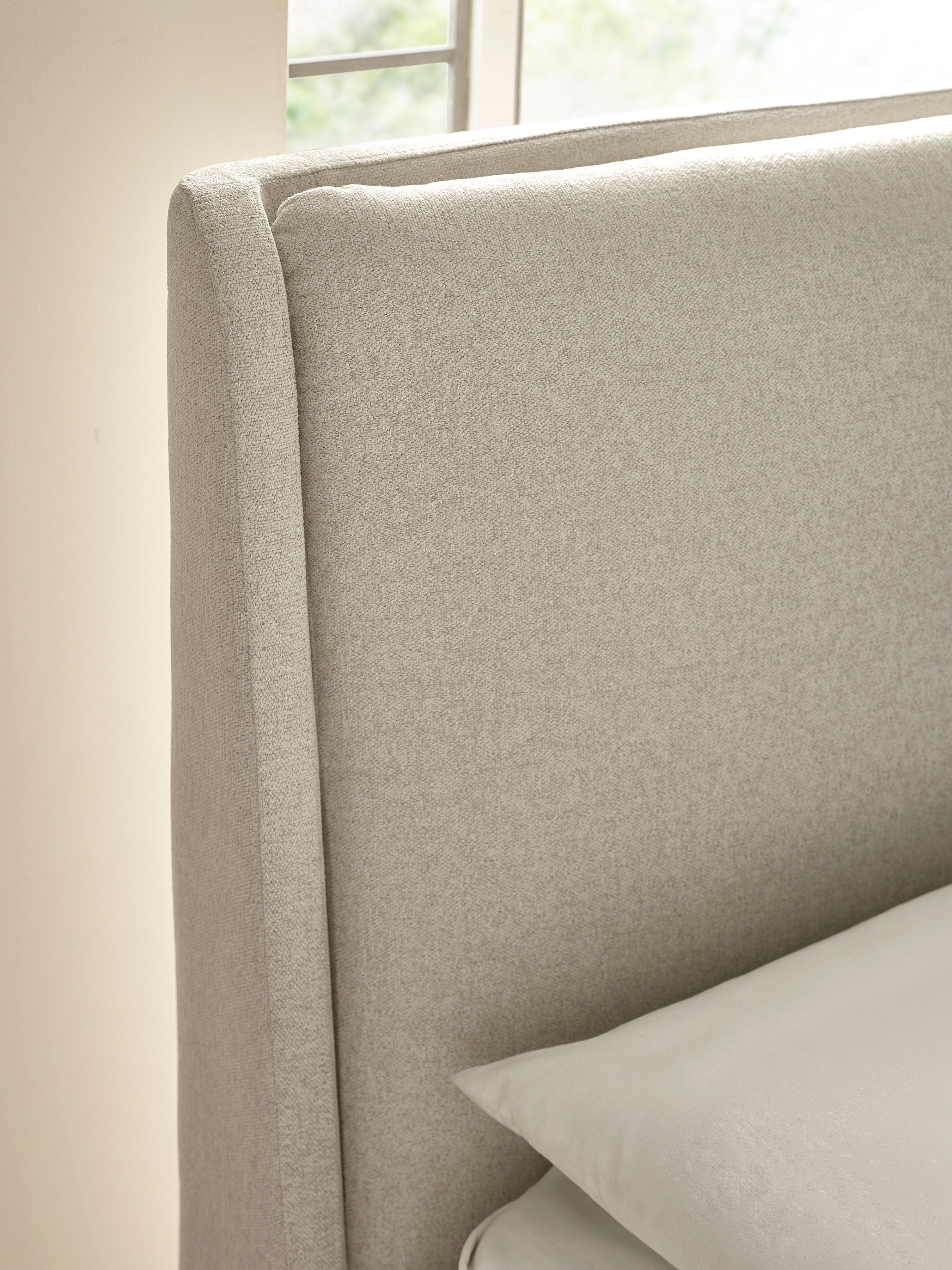 Maddock Ottoman Storage Bed - Beige