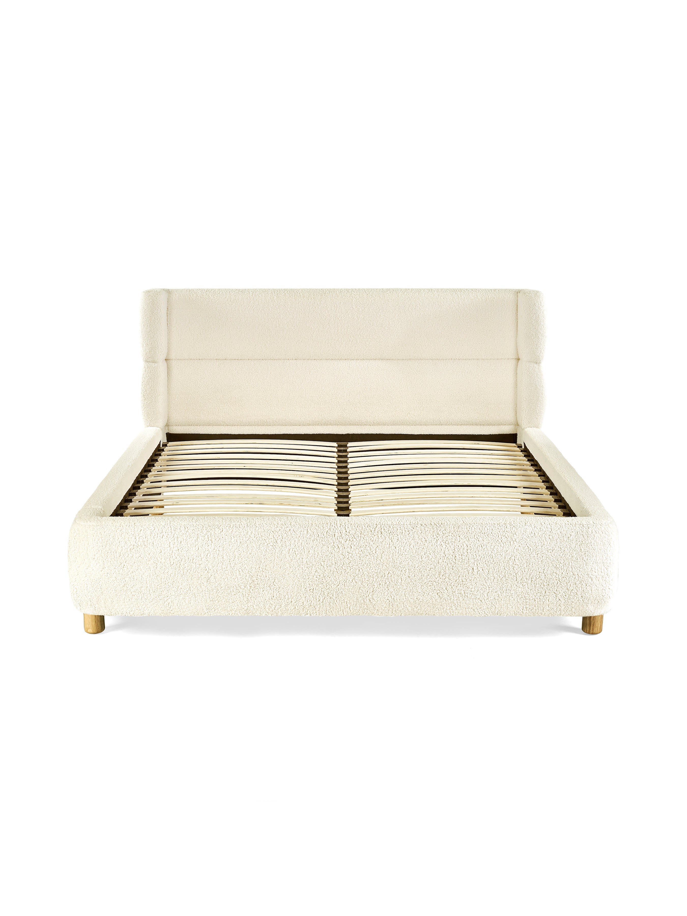 Oberon Boucle Bed Frame