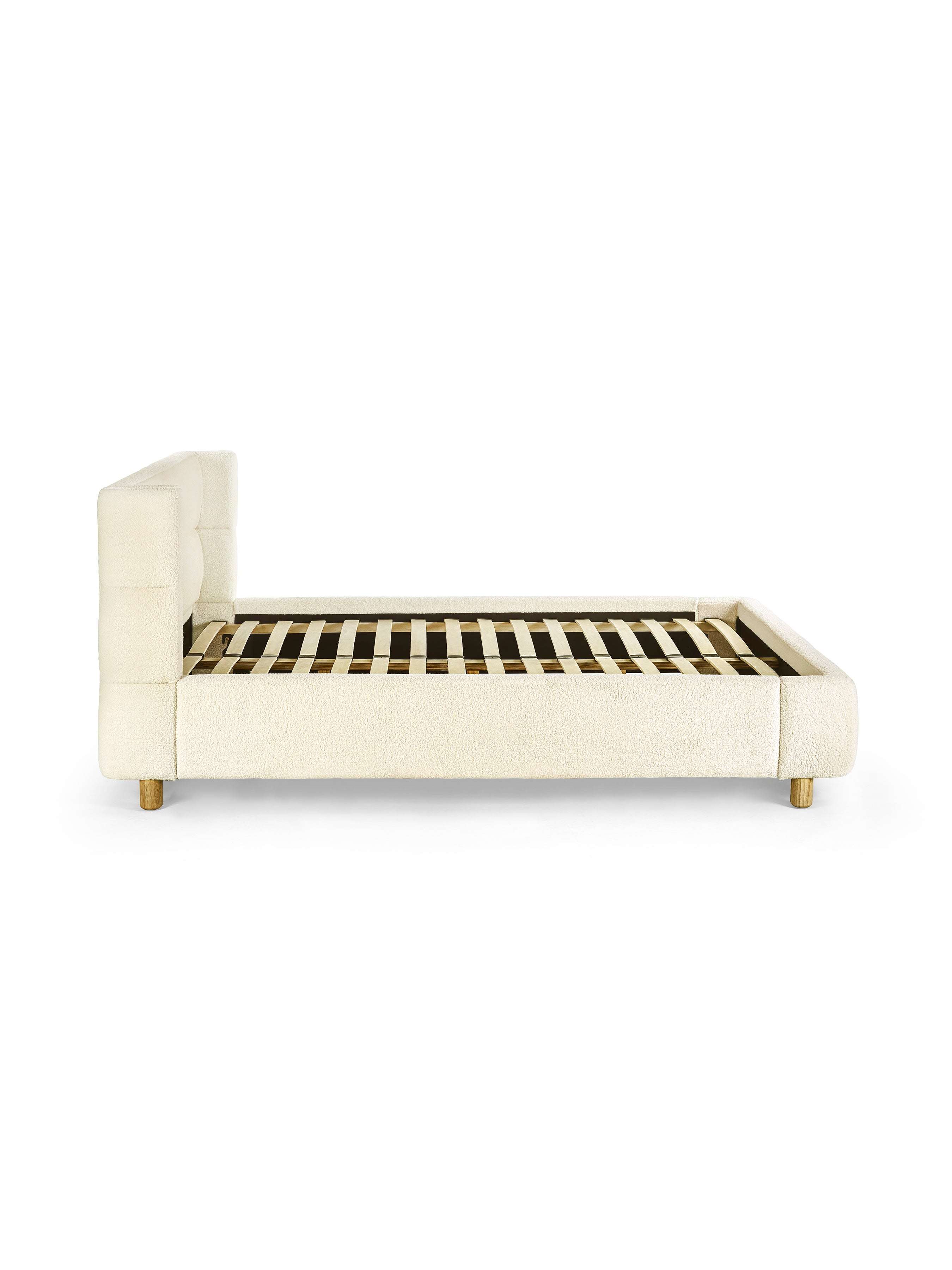 Oberon Boucle Bed Frame