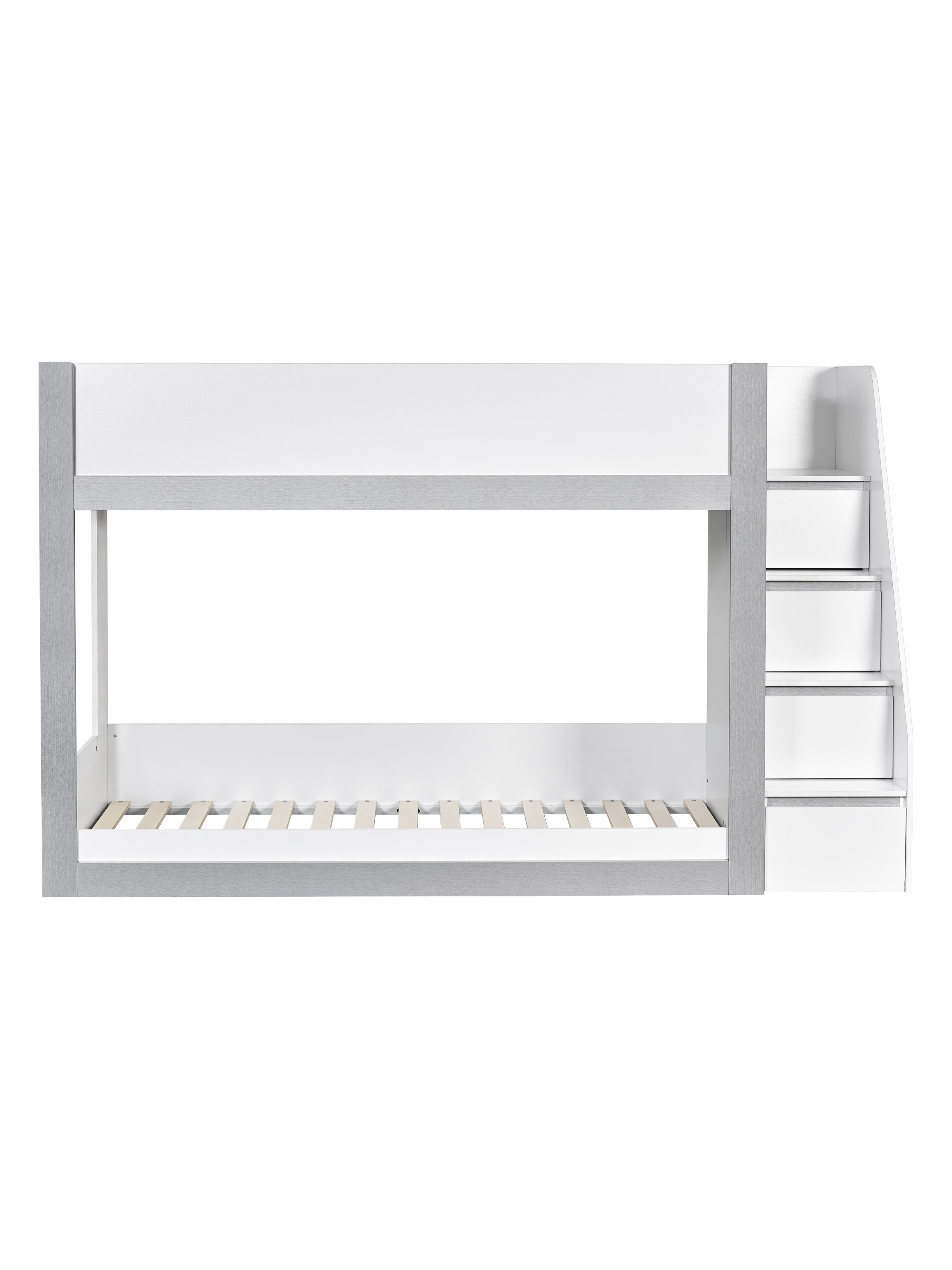 Gaia Bunk Bed - White and Silver