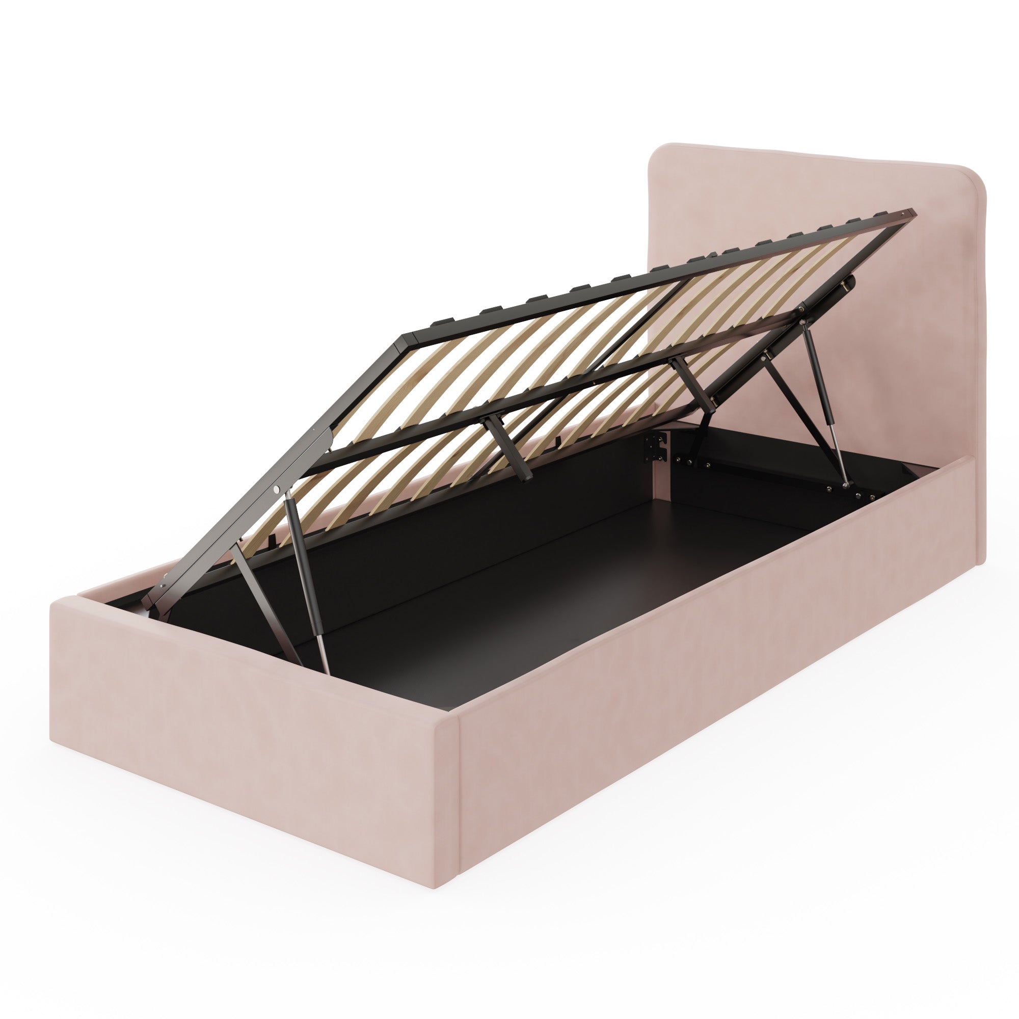 Chiswick Ottoman Bed Frame - Soft Pink
