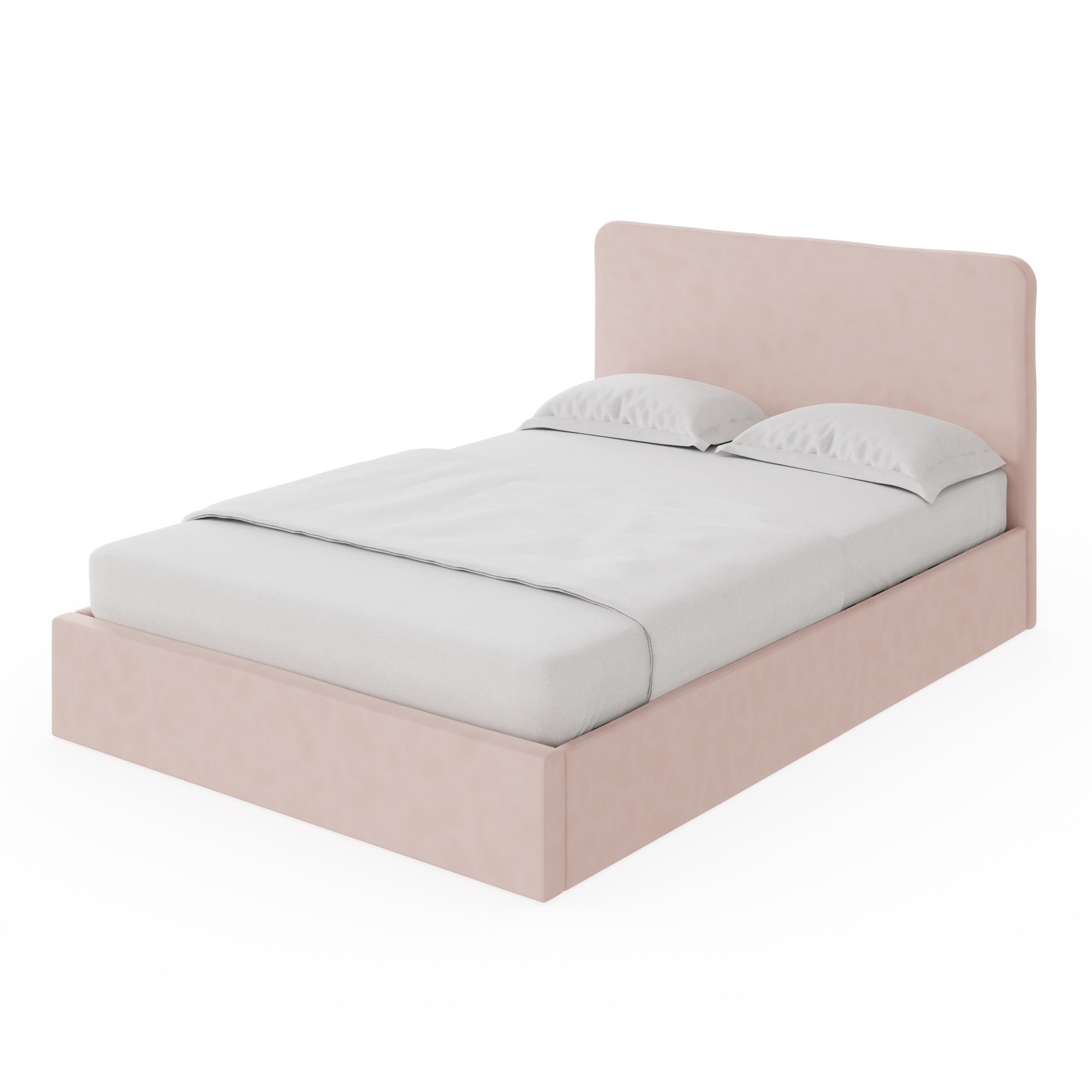 Chiswick Ottoman Bed Frame - Soft Pink