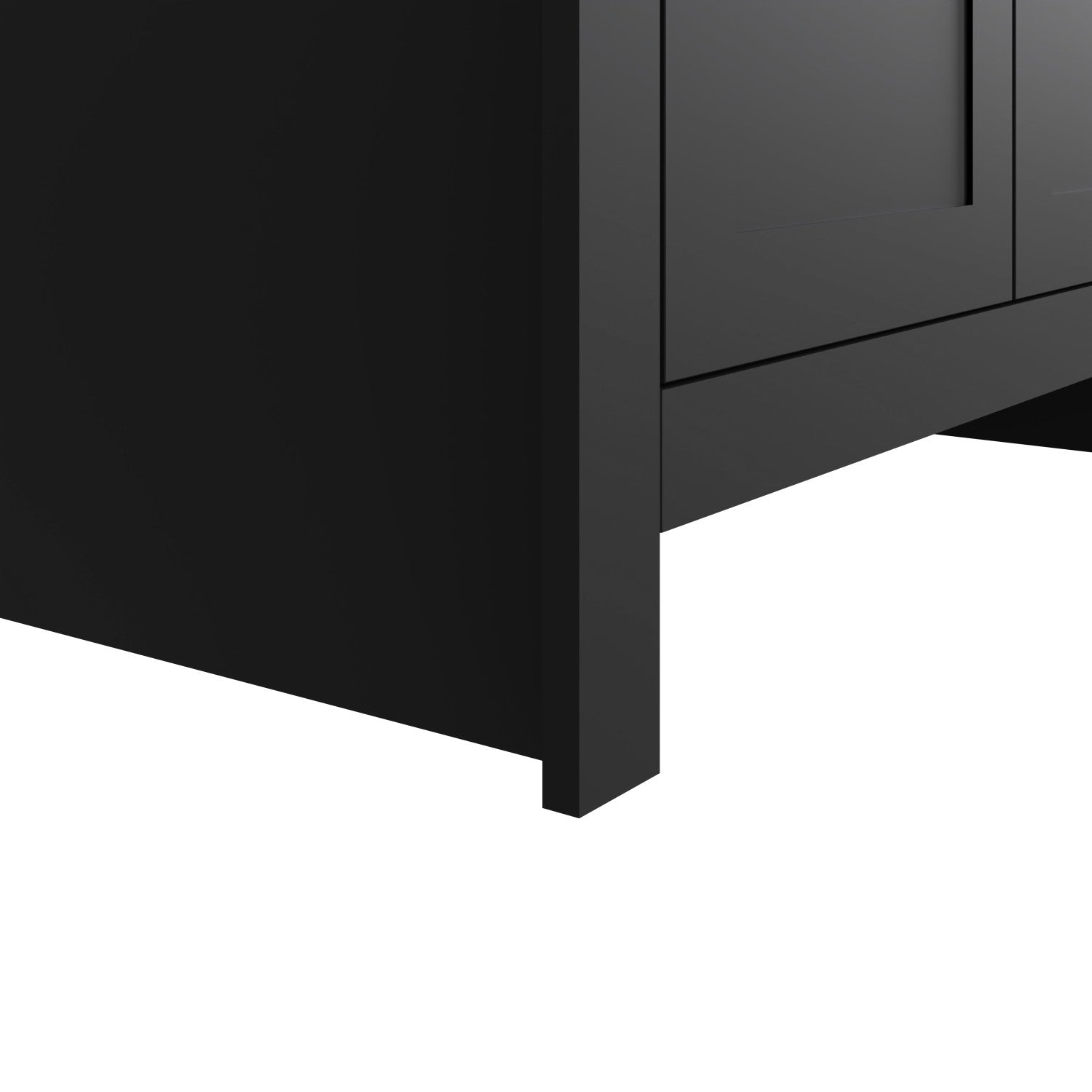 GFW Bedroom Set Lancaster 3 Piece Bedroom Set Black Bed Kings