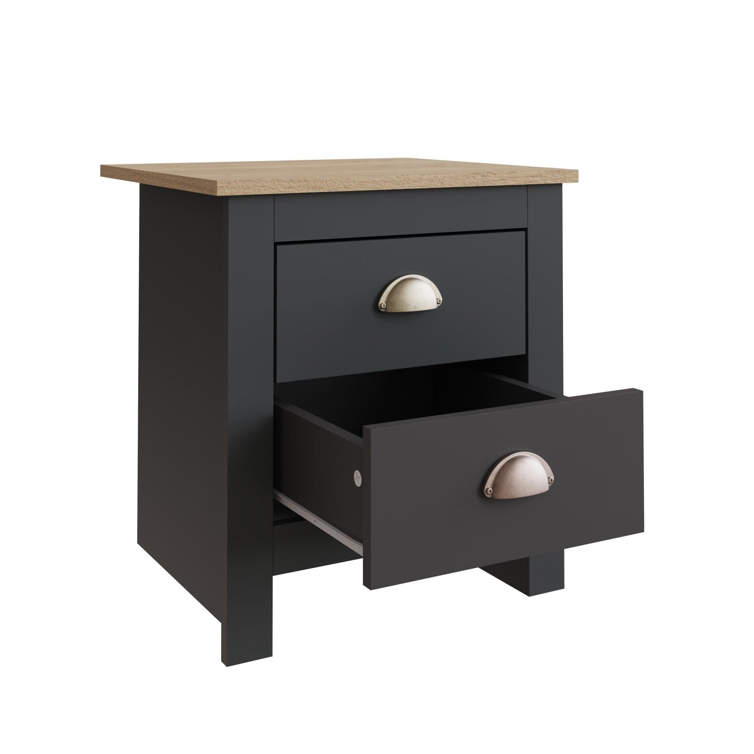 GFW Bedroom Set Lancaster 3 Piece Bedroom Set Black Bed Kings