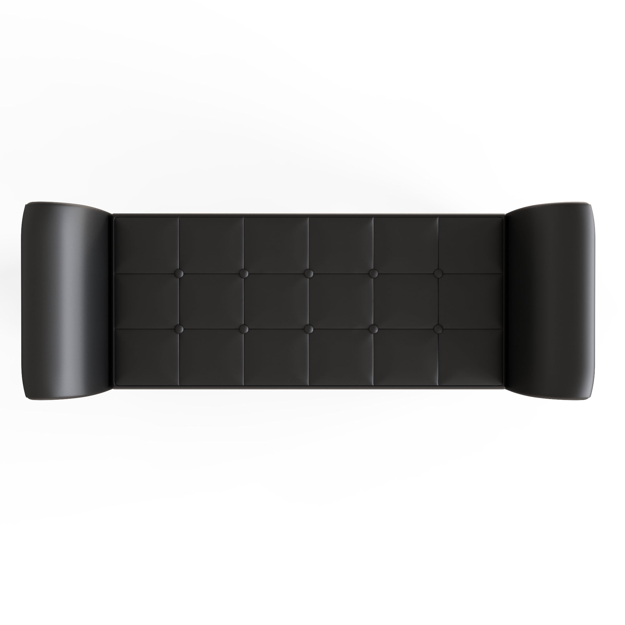 Verona Window Seat Black Pu