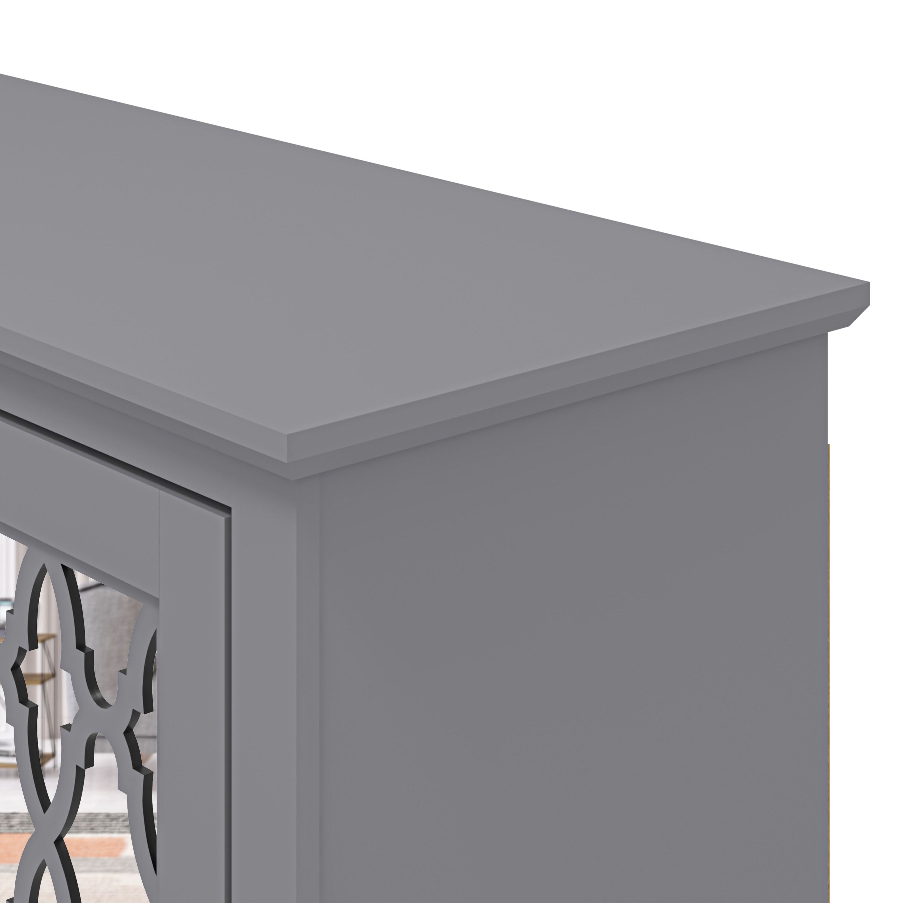 Honiton 3 Door Sideboard Grey