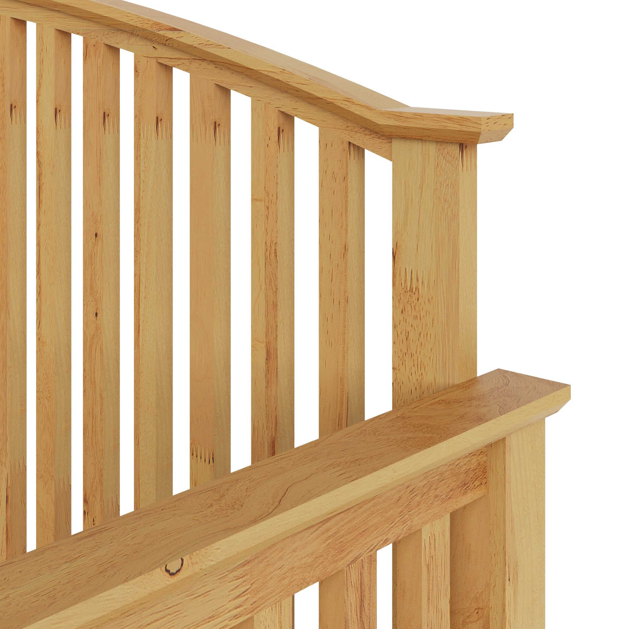 Madrid Wooden Day Bed Oak