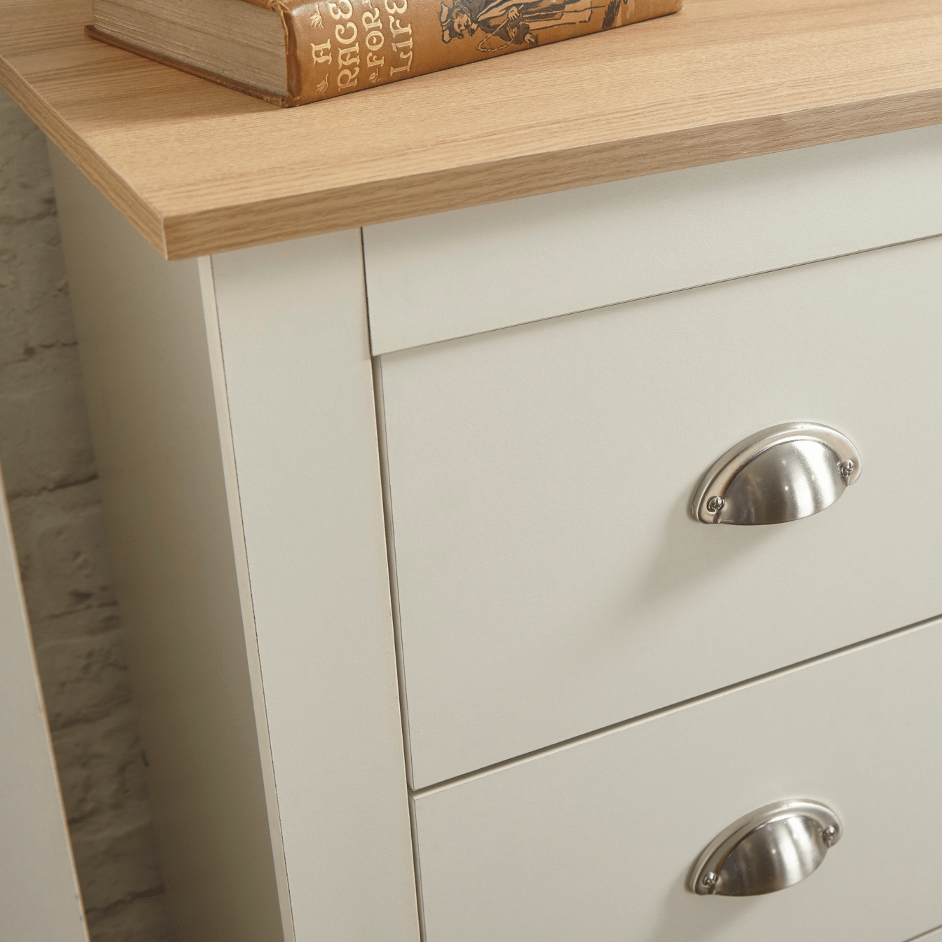 GFW Chest Of Drawers Lancaster 4 Drawer Chest Cream Bed Kings