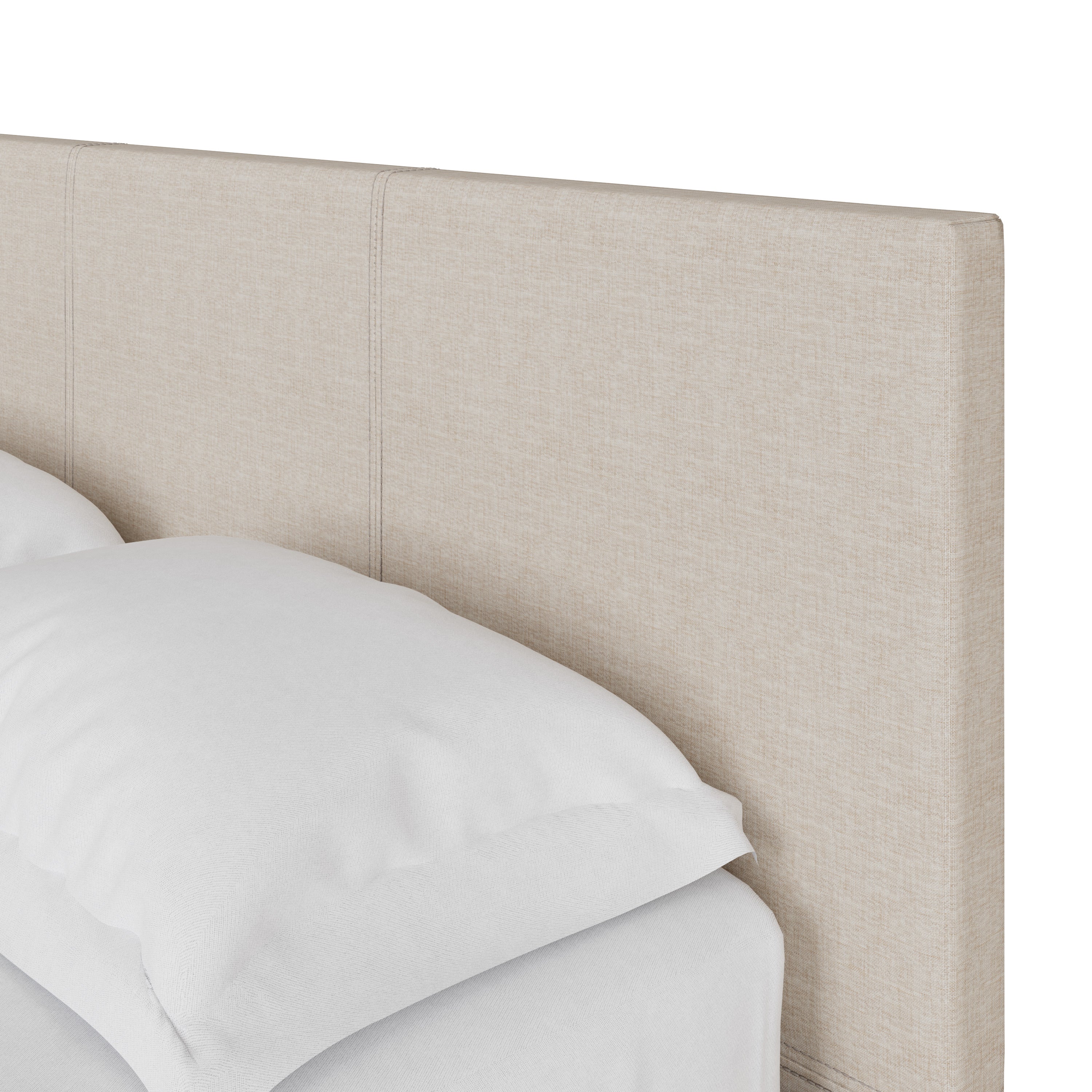 Side Lift Ottoman Bed Natural