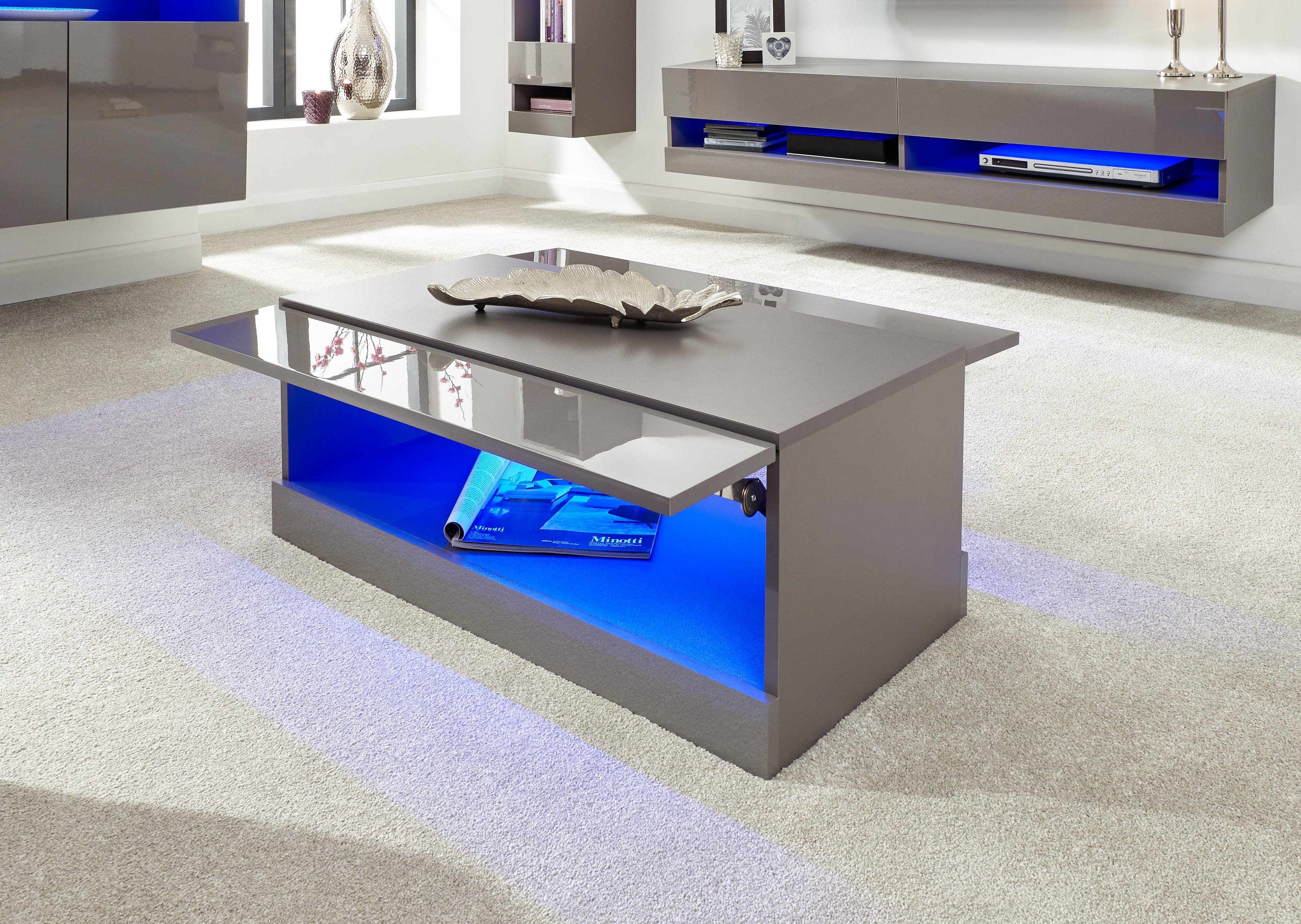 GFW Coffee Table Galicia Coffee Table Grey Bed Kings