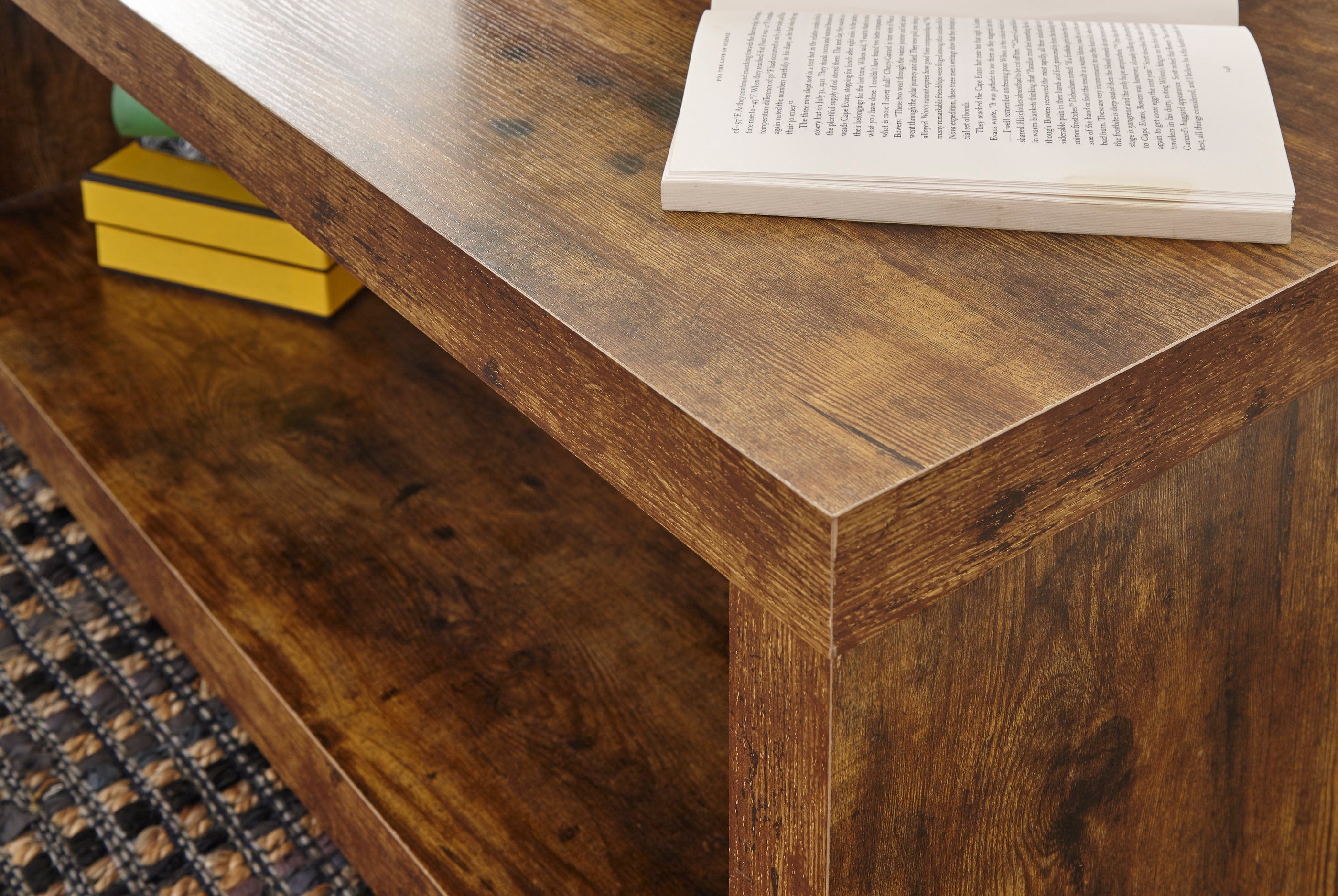 GFW Coffee Table Jakarta Coffee Table With Shelf Mango Bed Kings