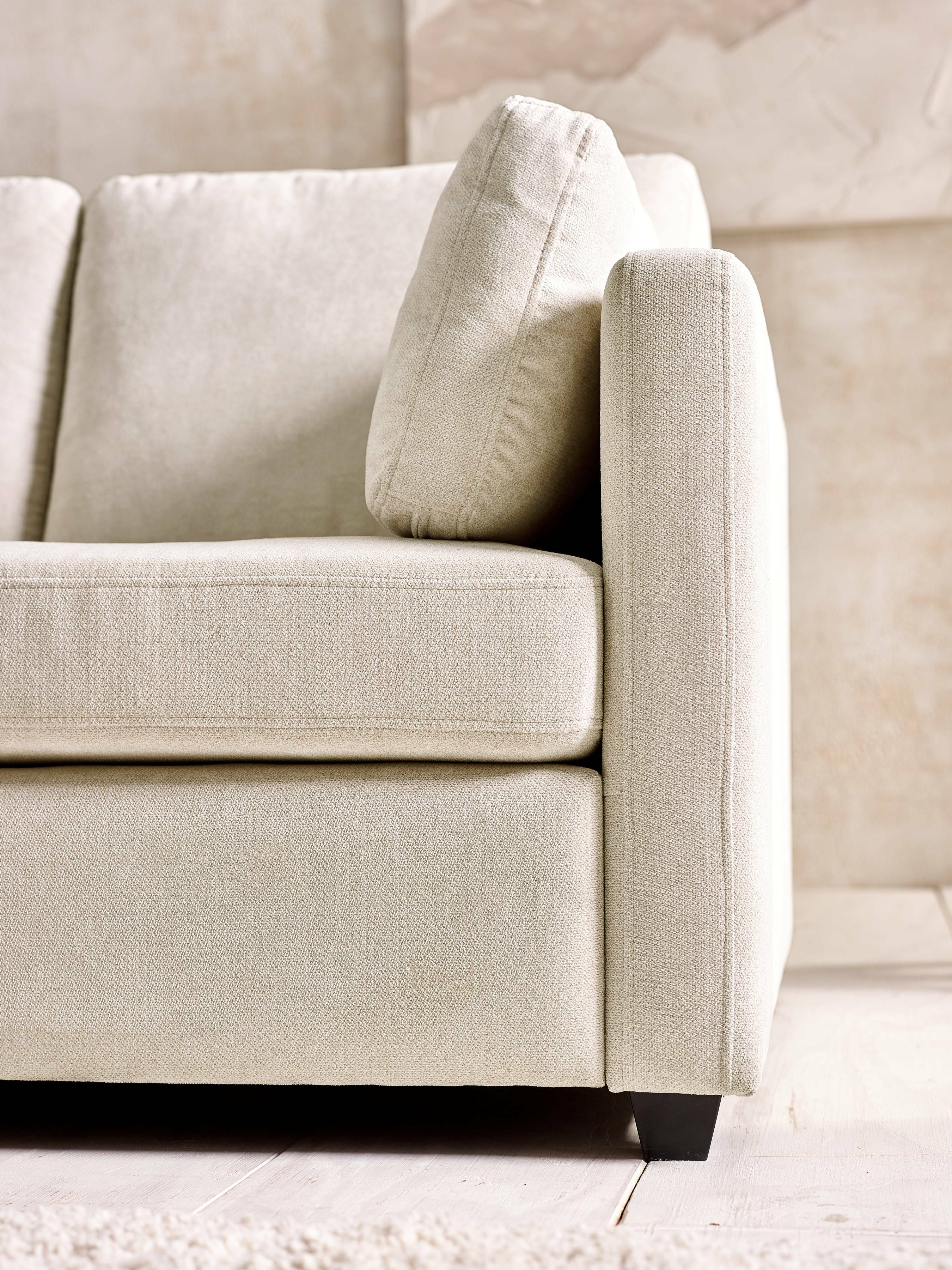Ottilie Natural Chenille 2 Seater Sofa