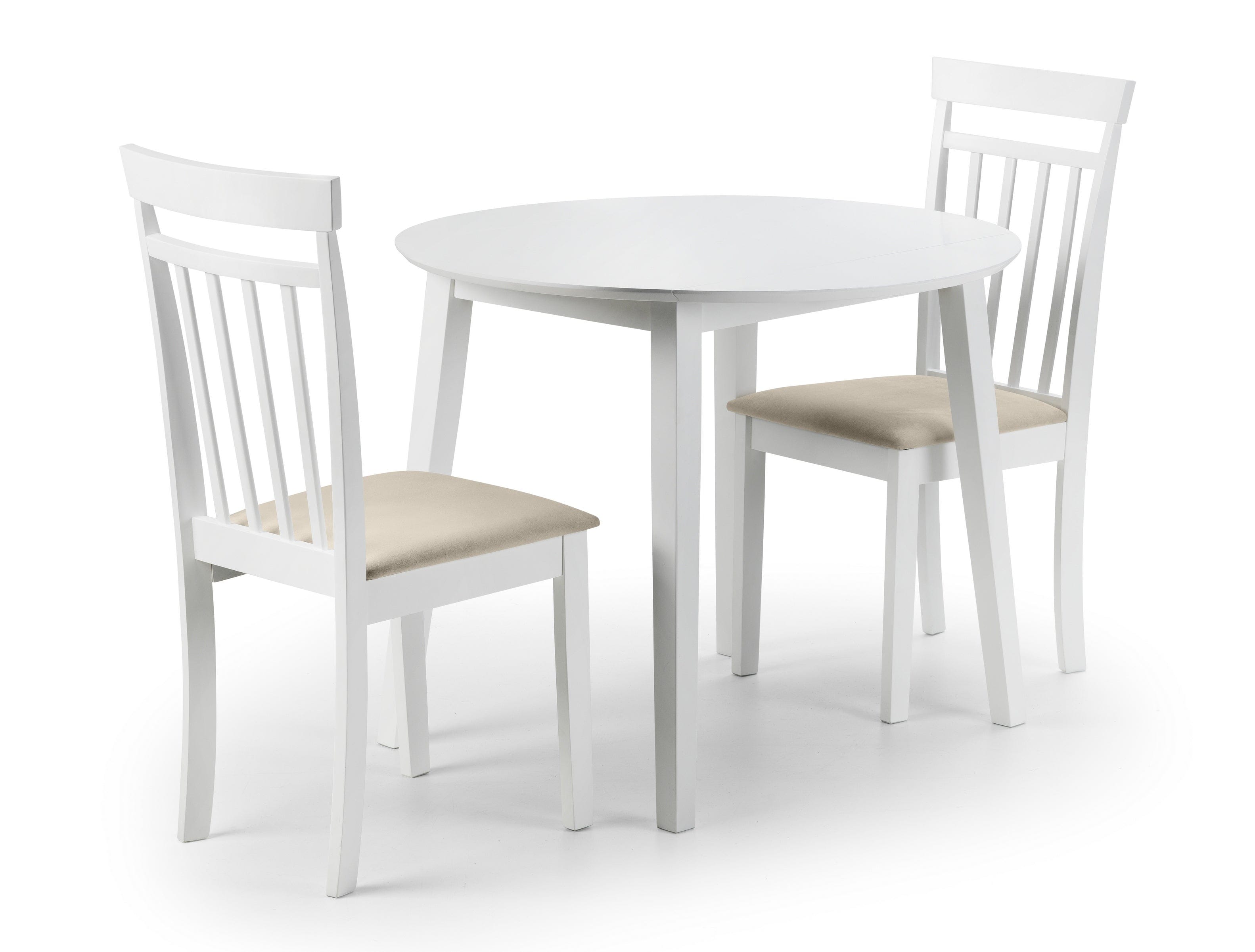 Julian Bowen Dining Table Coast White Dropleaf Table Bed Kings