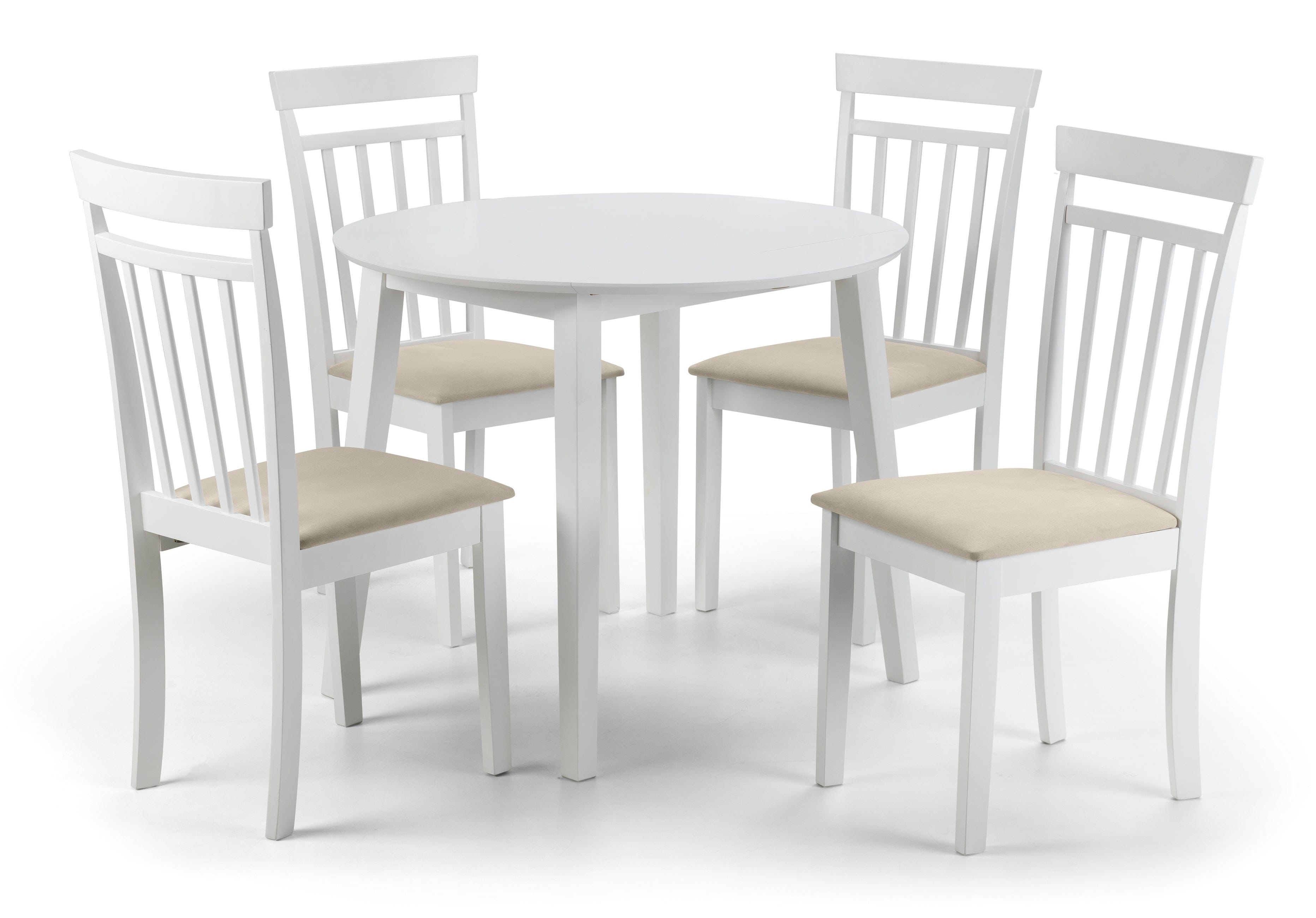 Julian Bowen Dining Table Coast White Dropleaf Table Bed Kings