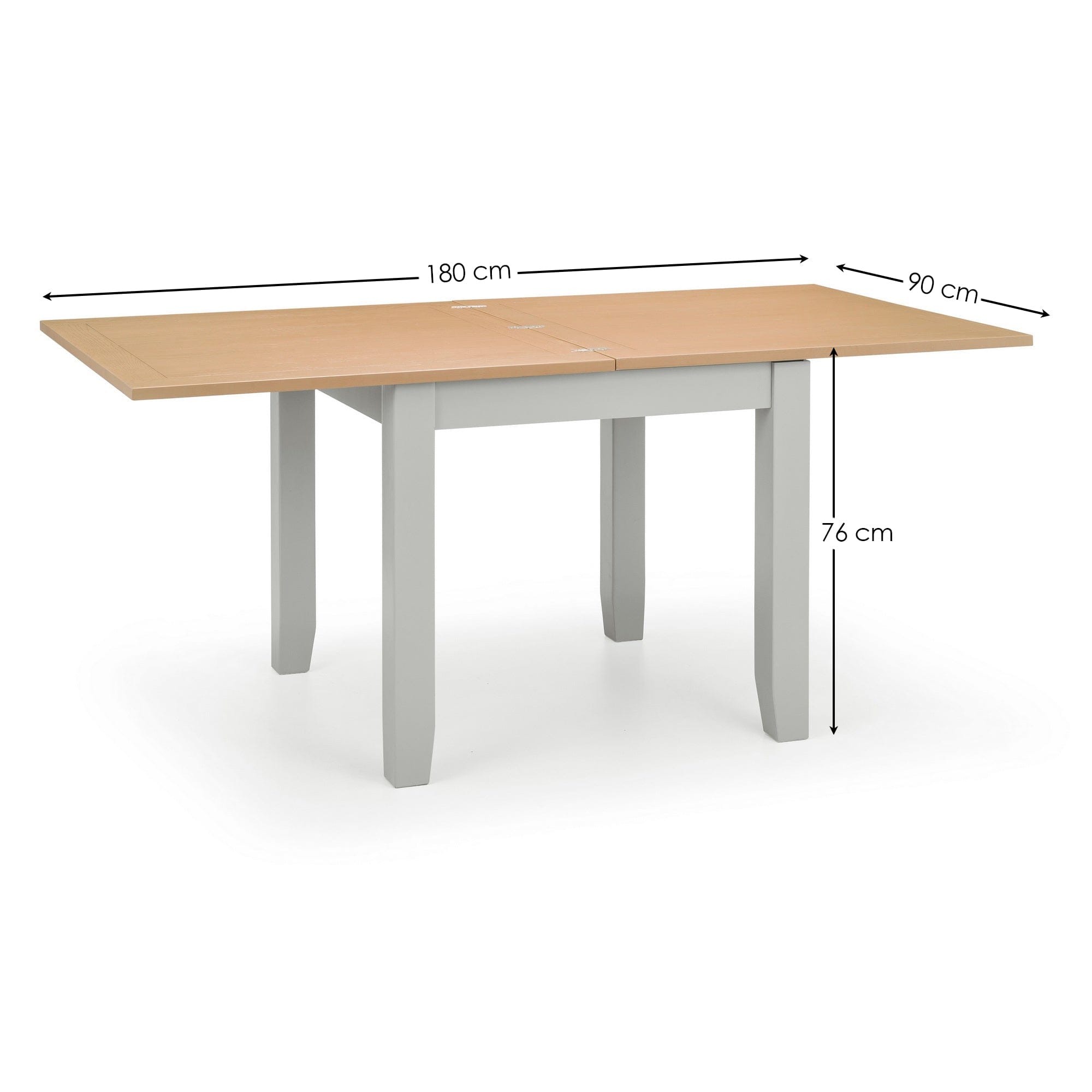 Julian Bowen Dining Table Richmond Flip-Top Dining Table Bed Kings