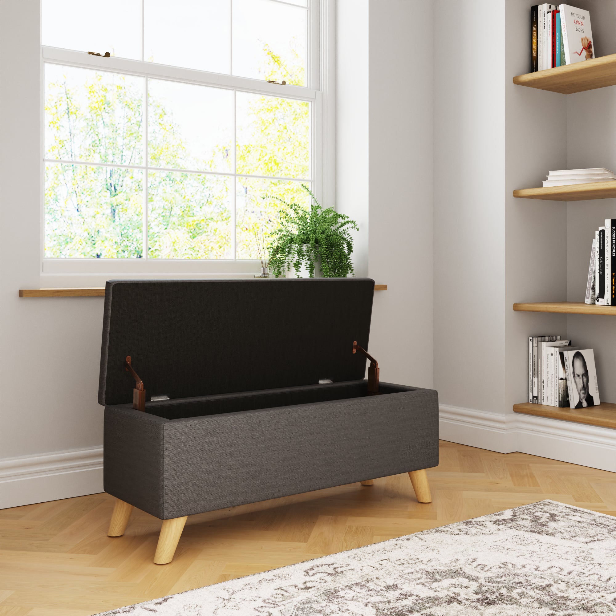 Secreto Ottoman Charcoal Grey